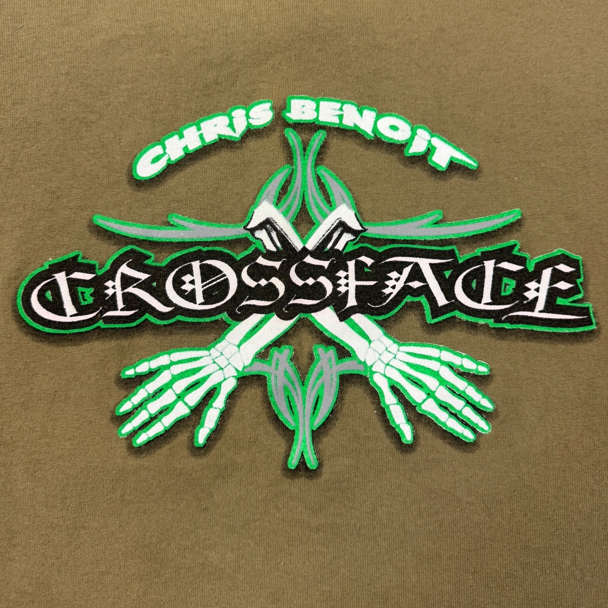 Vintage Chris Benoit “Crippler Crossface” WWE T-Shirt