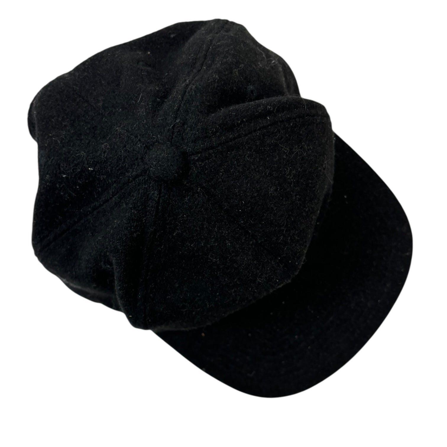 Stussy Tonal Wool SS Link SnapBack Hat Black