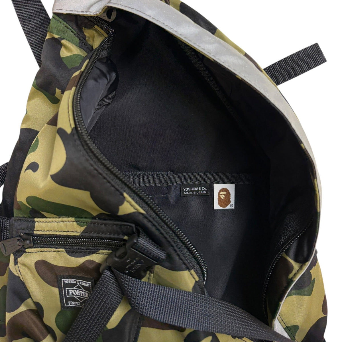 BAPE x Porter 1st Camo One Shoulder Bag Green