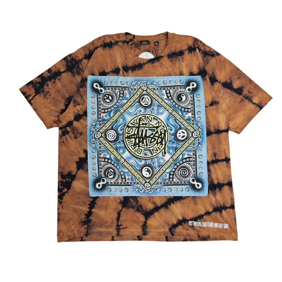 Stussy x Dries Van Noten Bandana Tee Brown