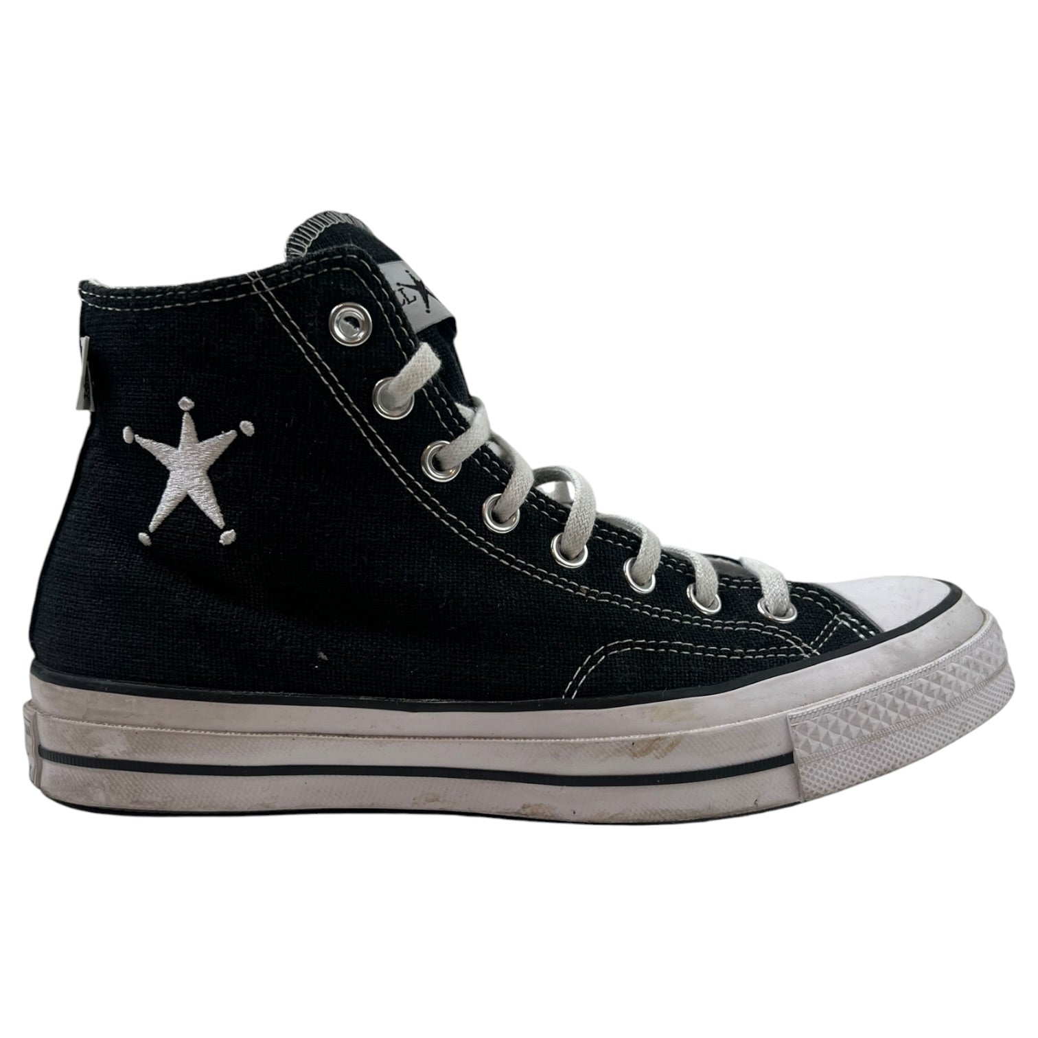 Stussy X Converse Chuck 70 Hi Black