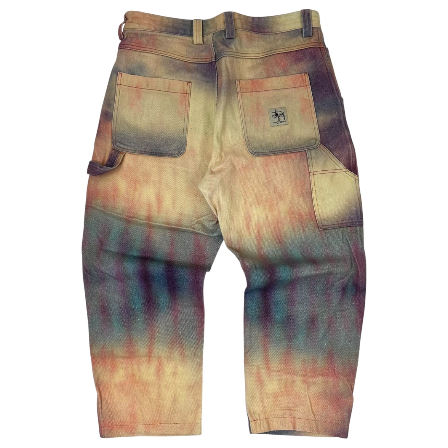 Stussy Watercolour Double Knee Pant Tie-Dye