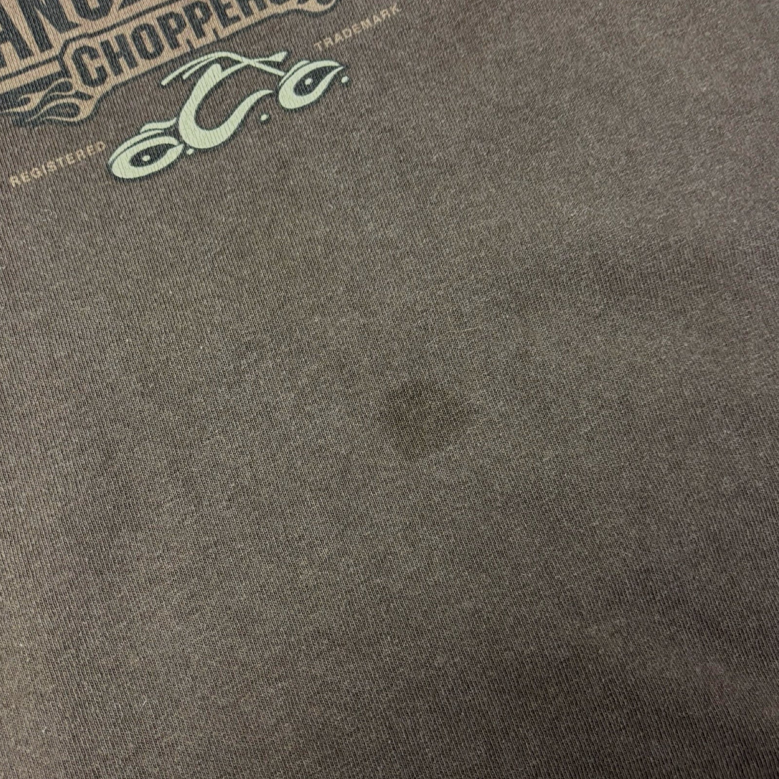 2004 Orange County Choppers Tavern New York T-Shirt Brown