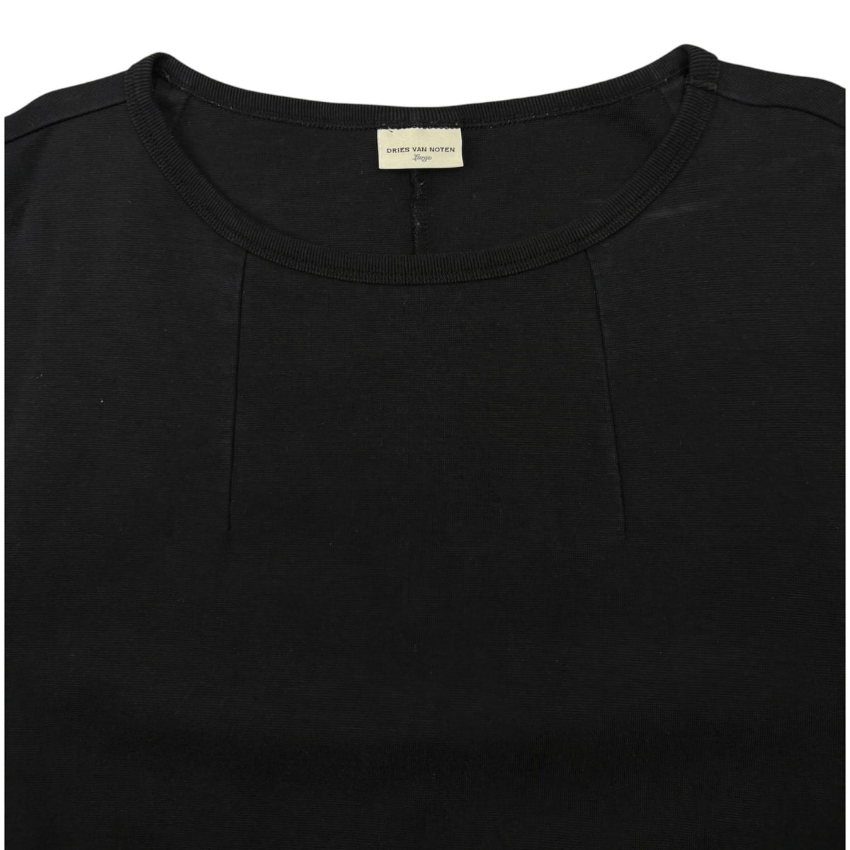 (W) Dries Van Noten Striped Sweatshirt Black
