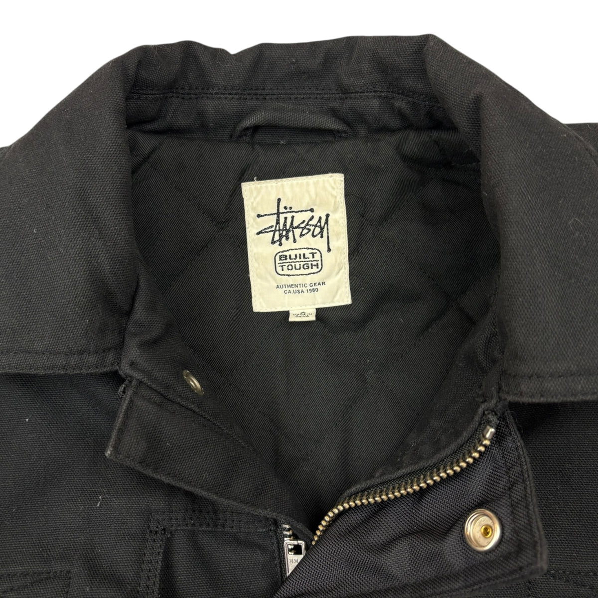Stussy Workgear Utility Work Jacket Black