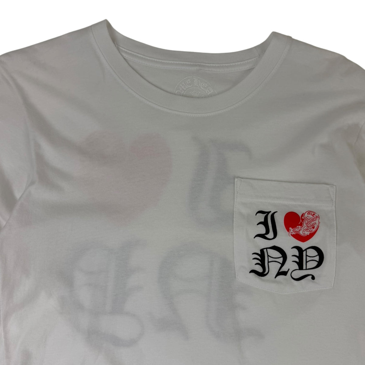 Chrome Hearts NYC Long Sleeve Shirt White