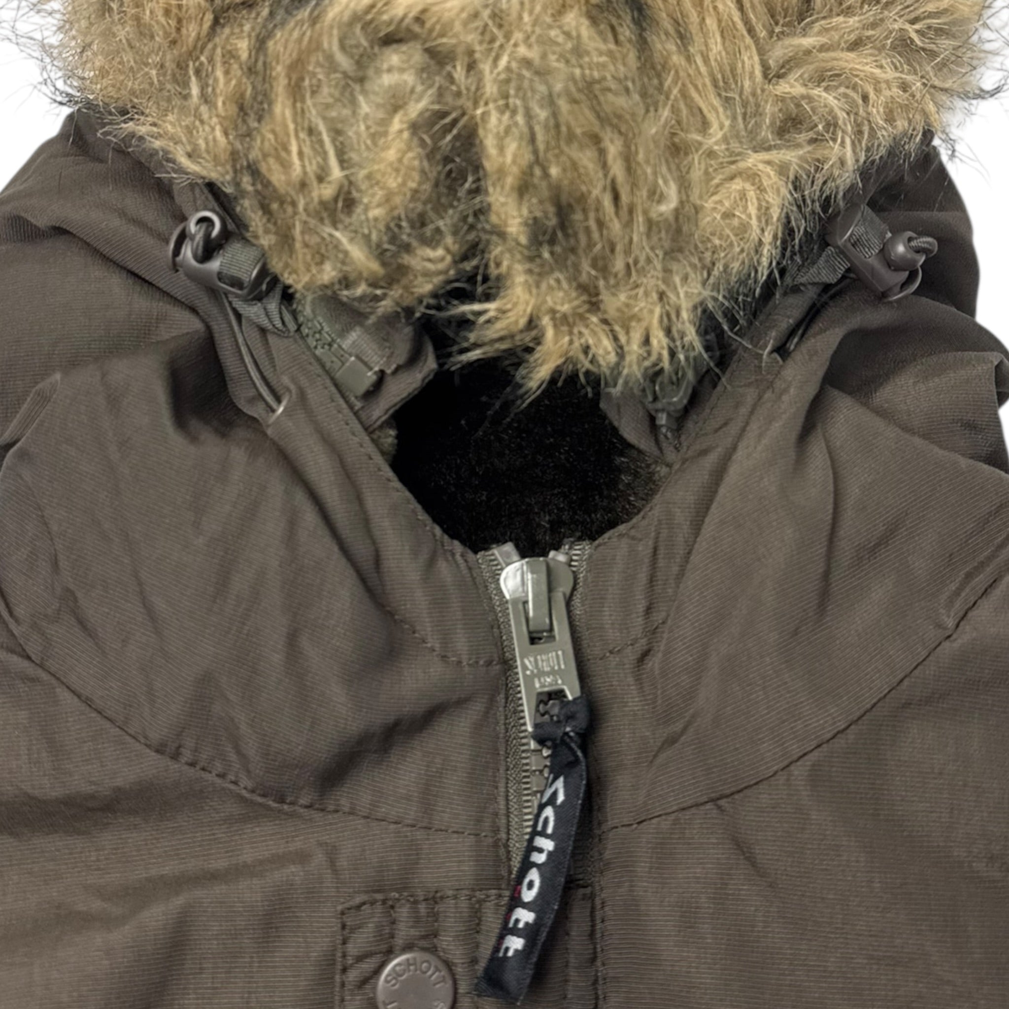 Vintage Schott NYC Military Parka Jacket