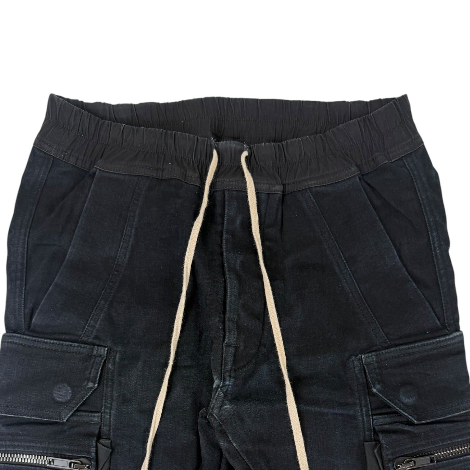 Rick Owens Mastodon Cargo Pants Black