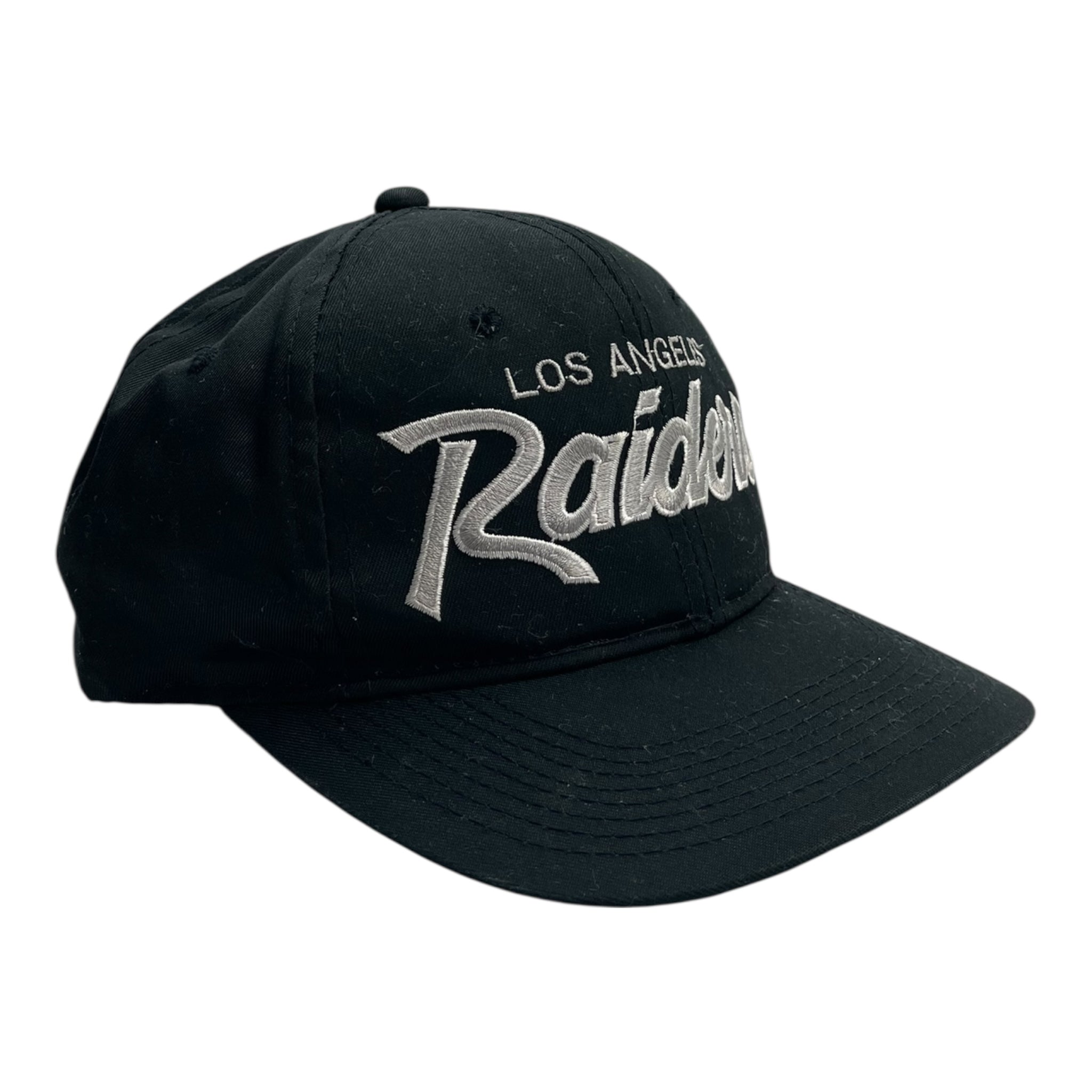 Vintage Los Angeles Raiders Sports Specialties Double Line Script Hat