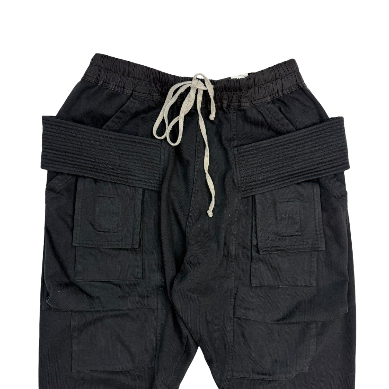 Rick Owens DRKSHDW Creatch Cargo Pants Black