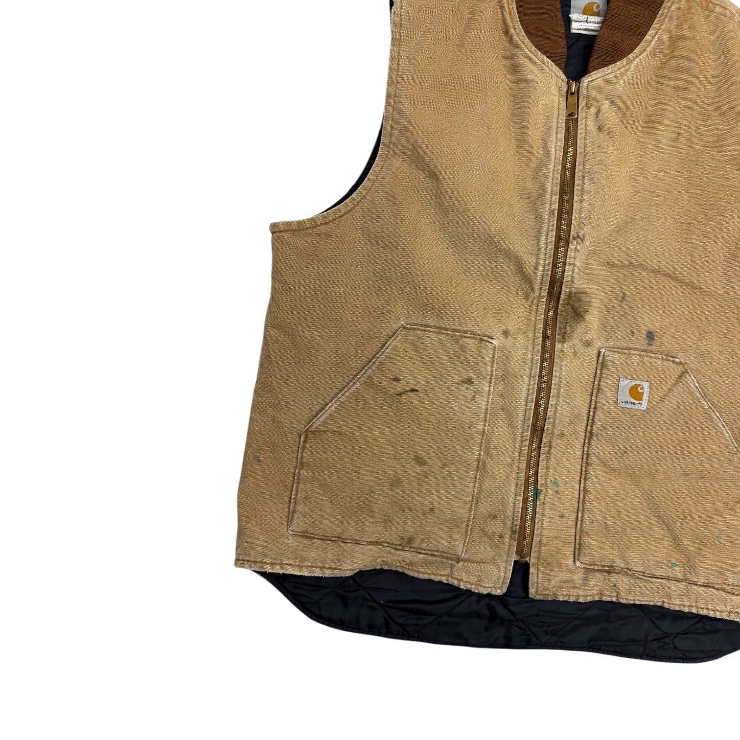 Vintage Carhartt Vest Tan