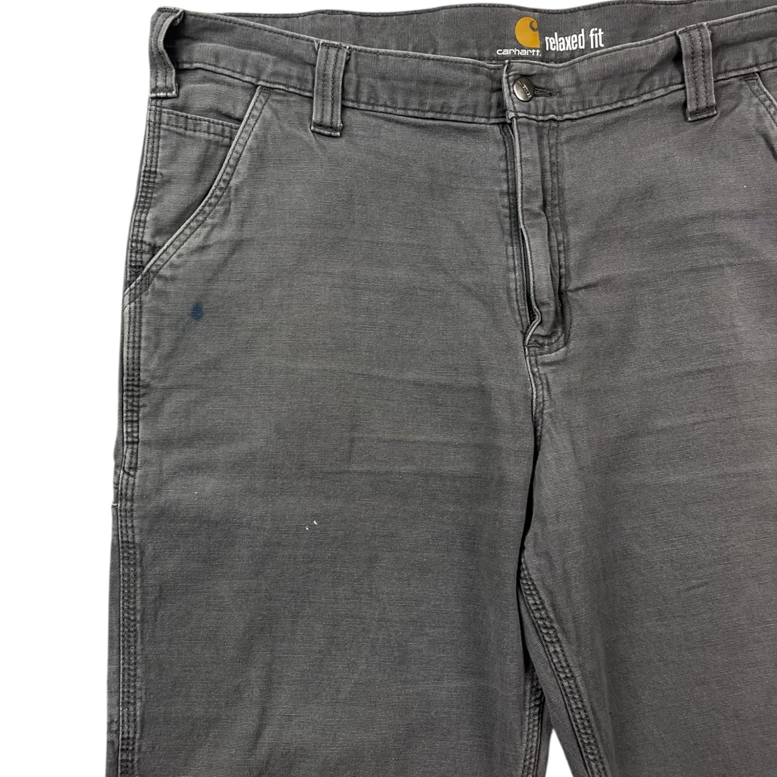 Vintage Carhartt Dungaree Pants Grey