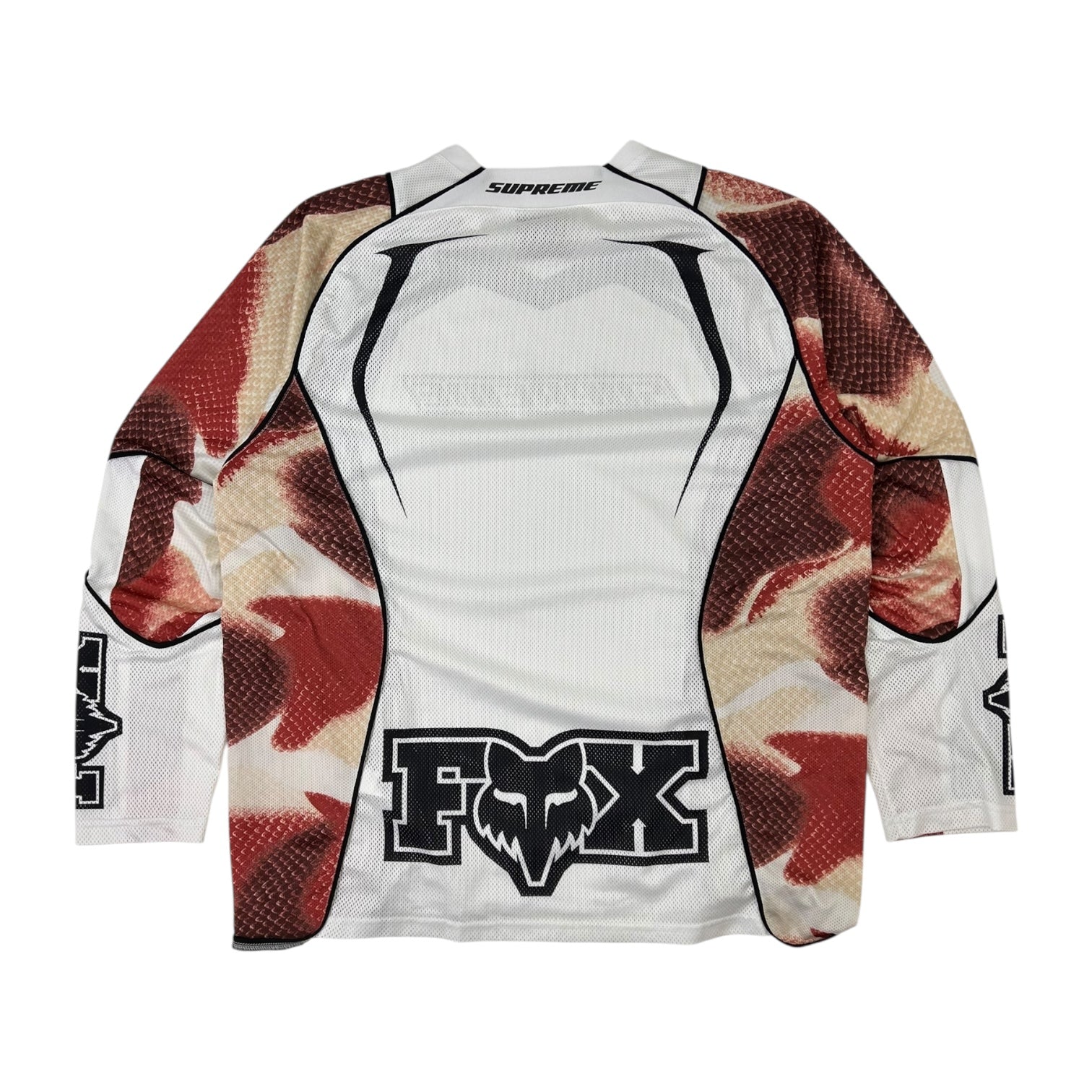 Supreme x Fox Racing Jersey White