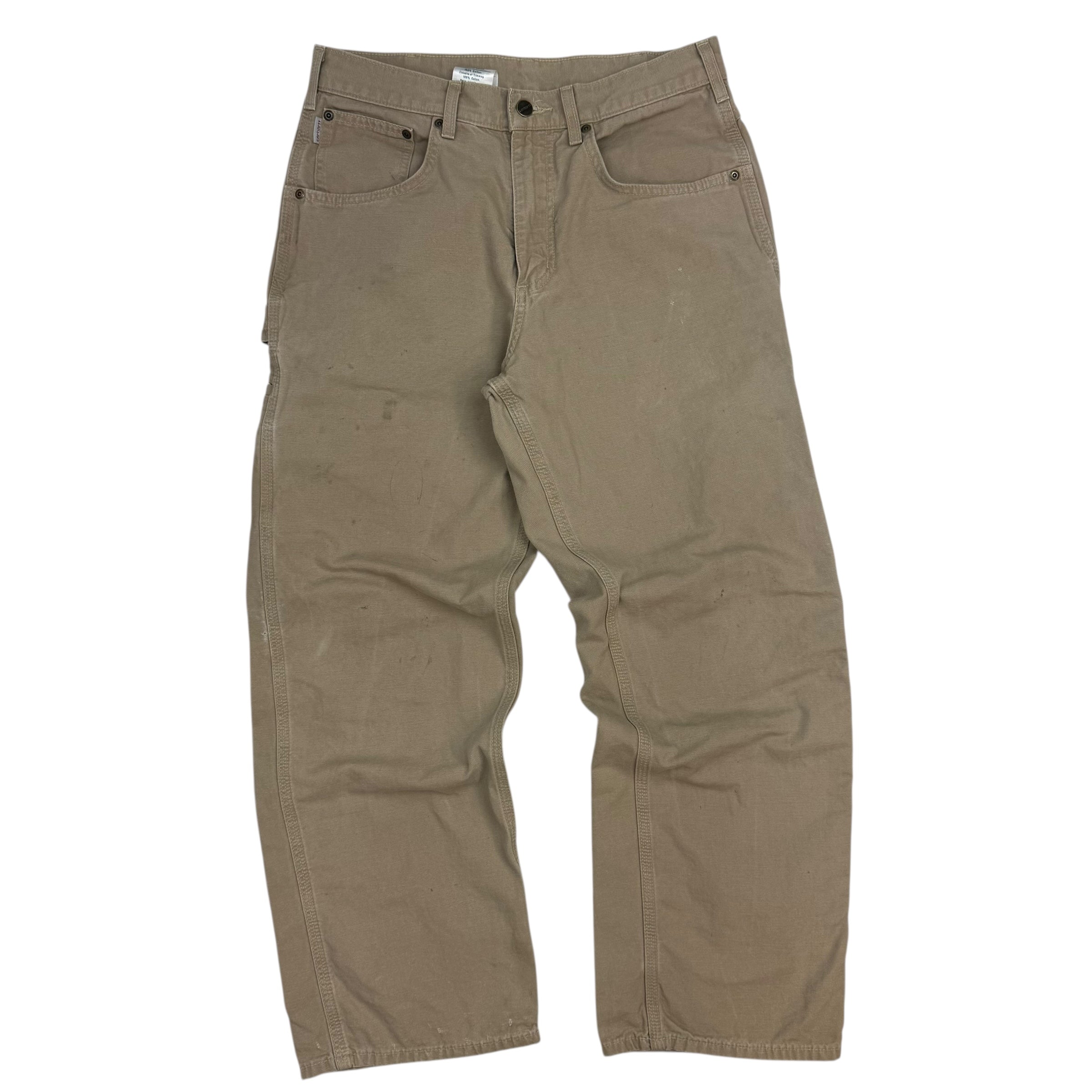 Vintage Carhartt Dungaree Pants Tan