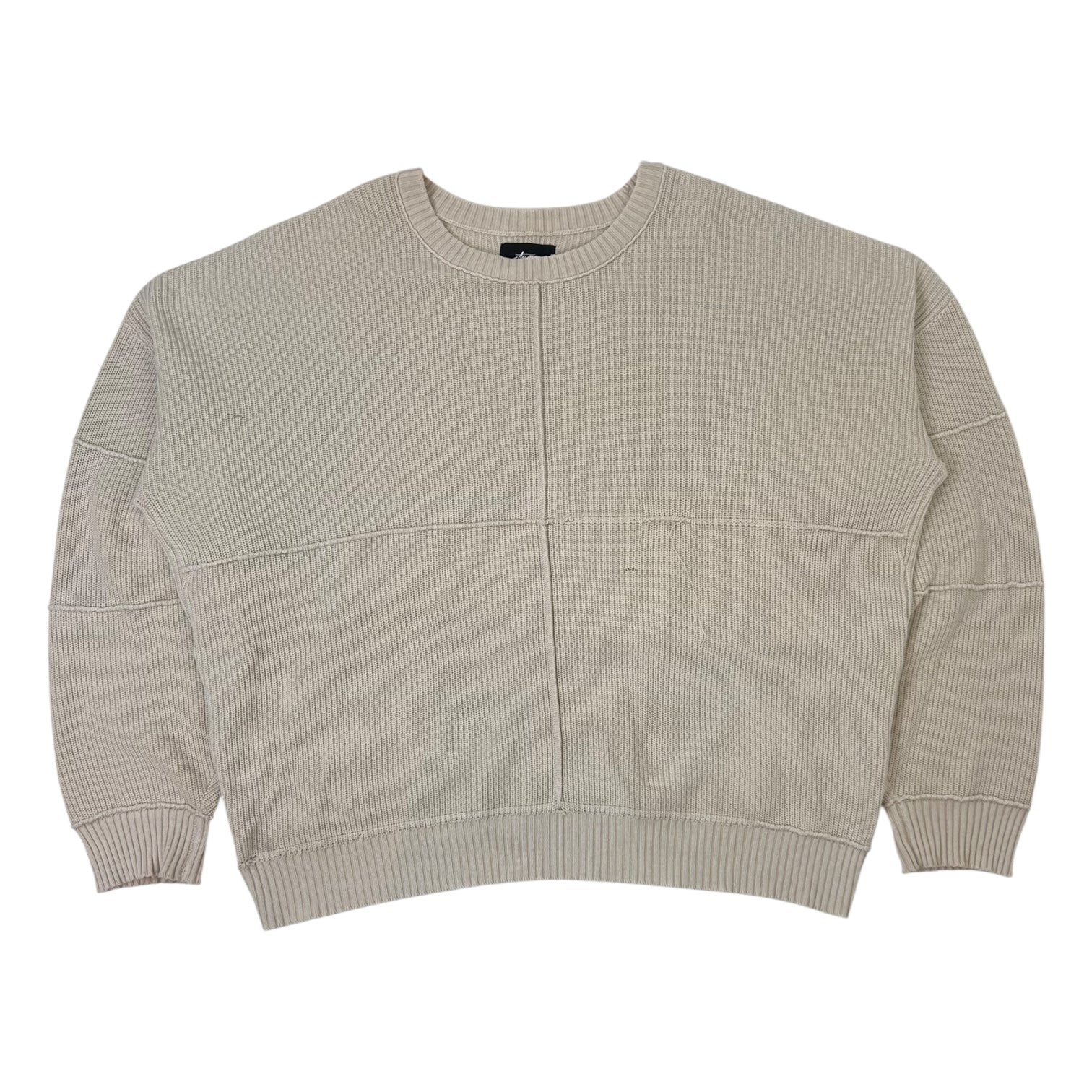 Stussy Knit Sweater Cream