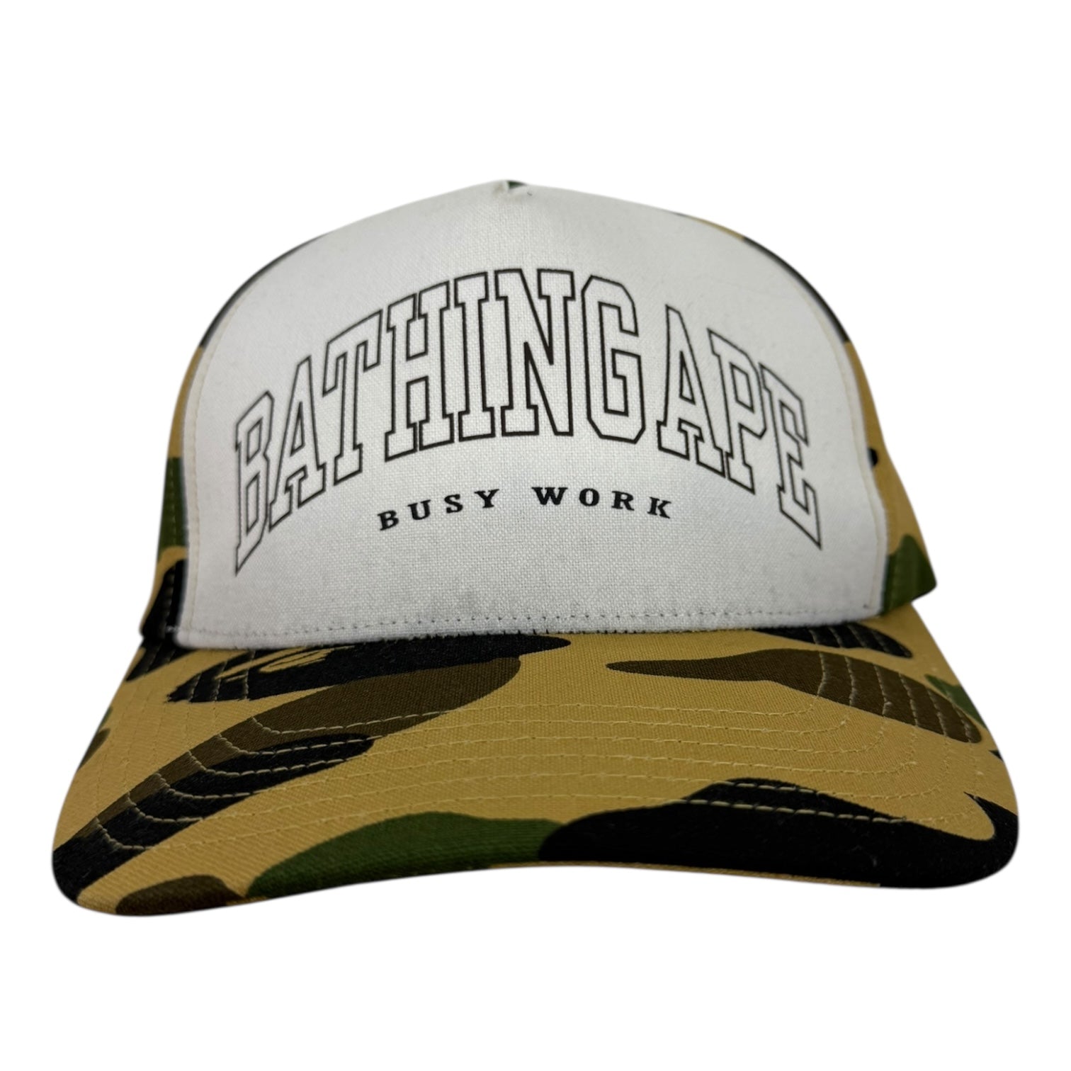 Bape 1st Camo Trucker Hat