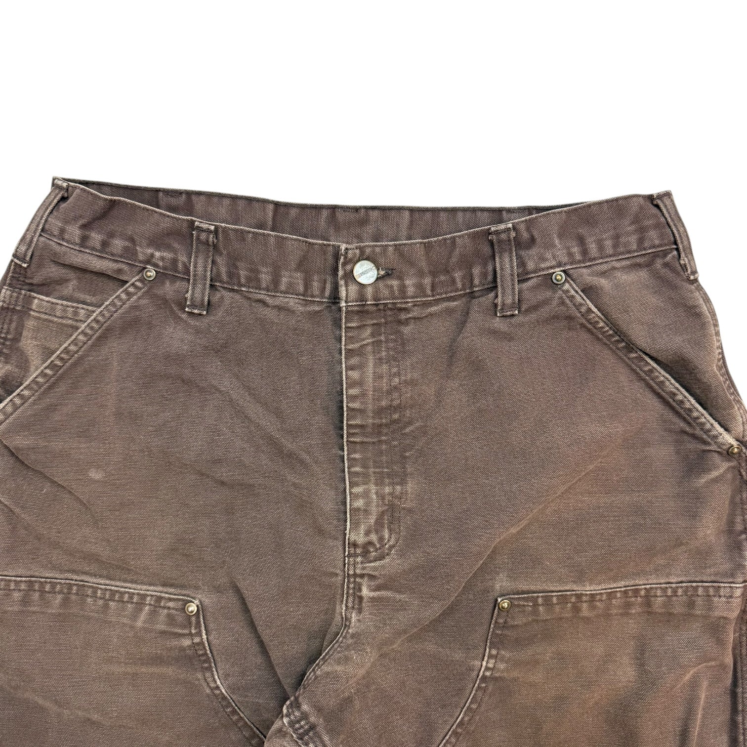 Vintage Carhartt Double Knee Pants Brown