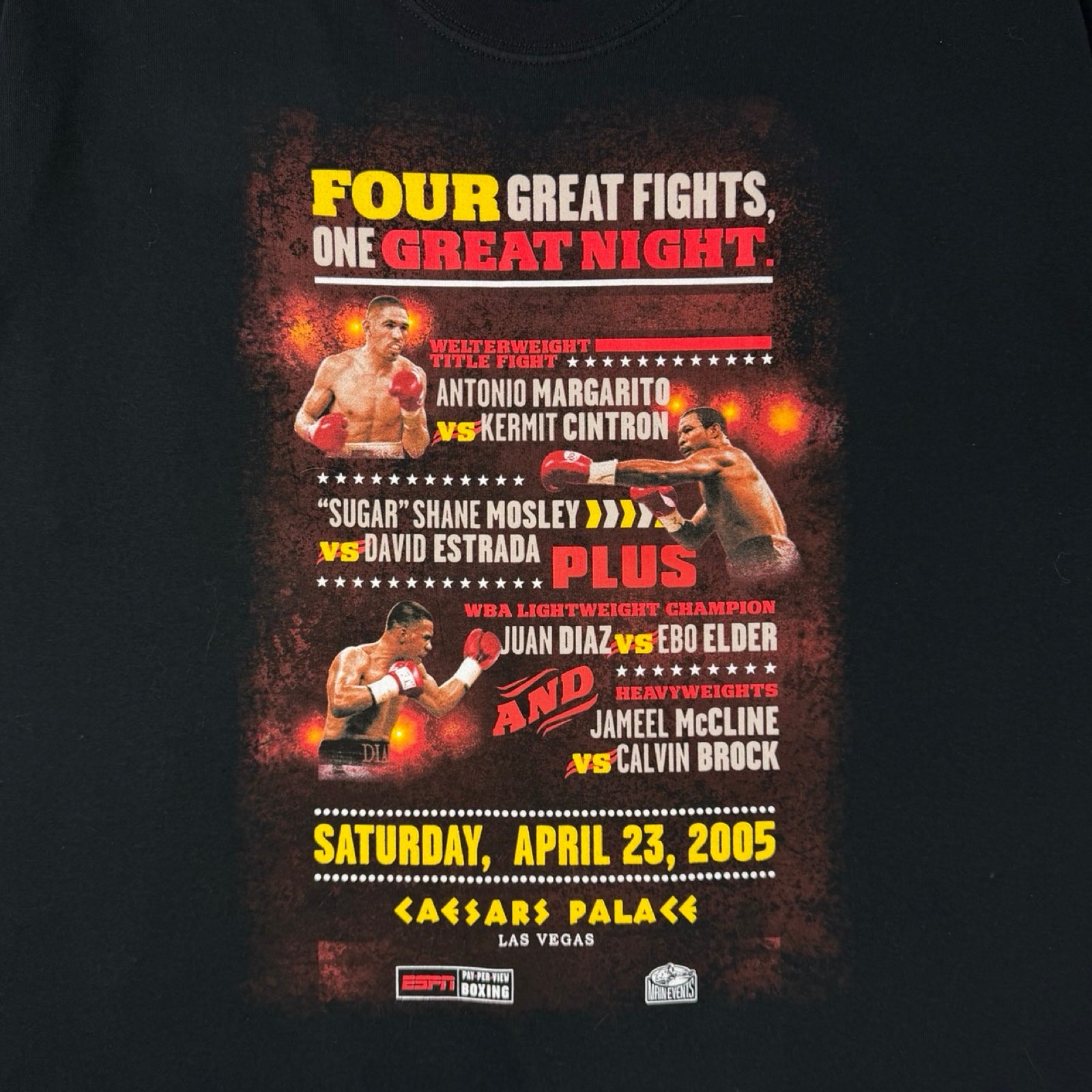 2005 Caesars Palace Las Vegas T-Shirt Black