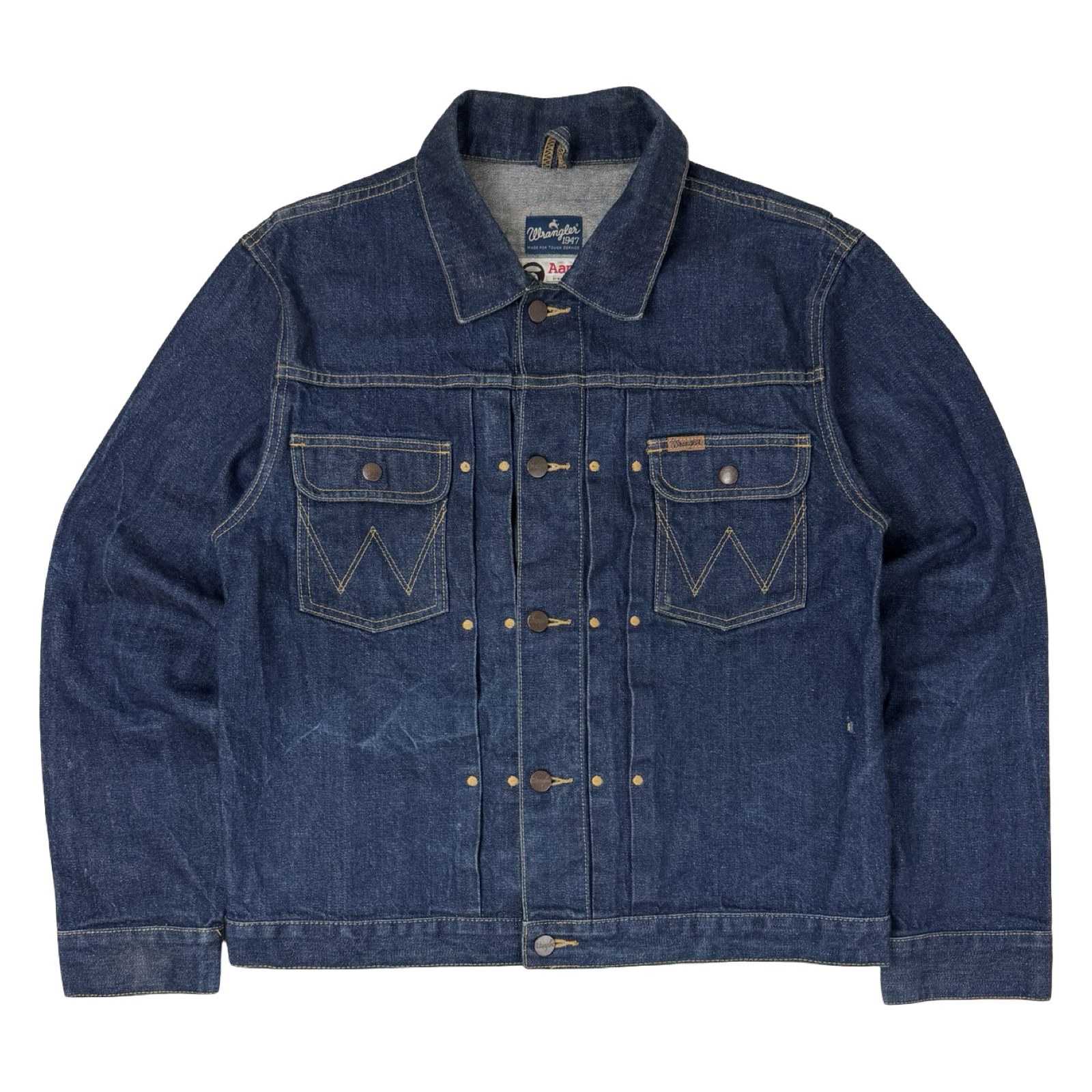 AAPE by A Bathing Ape x Wrangler Denim Jacket Dark Wash