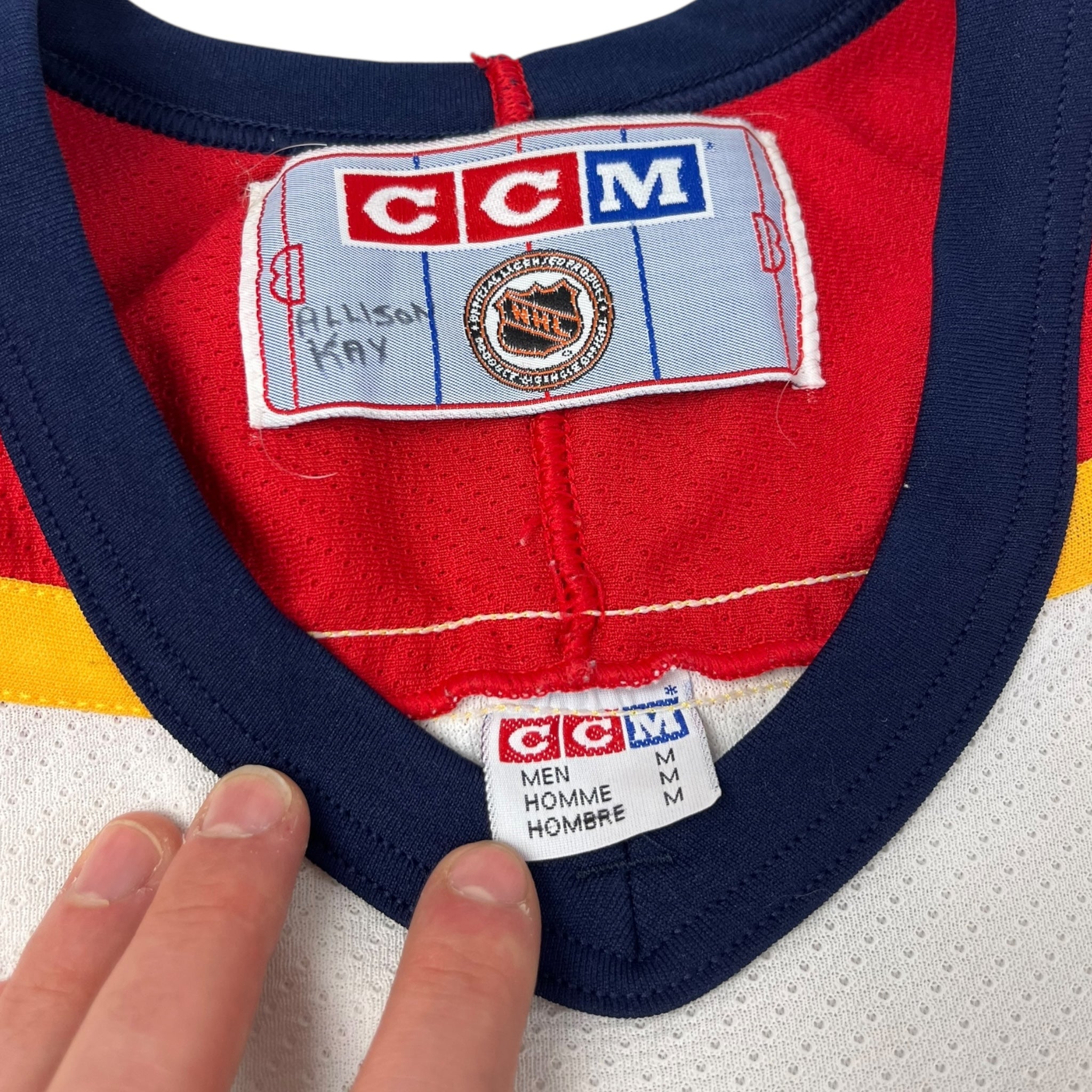 Vintage Florida Panthers Away CCM Jersey
