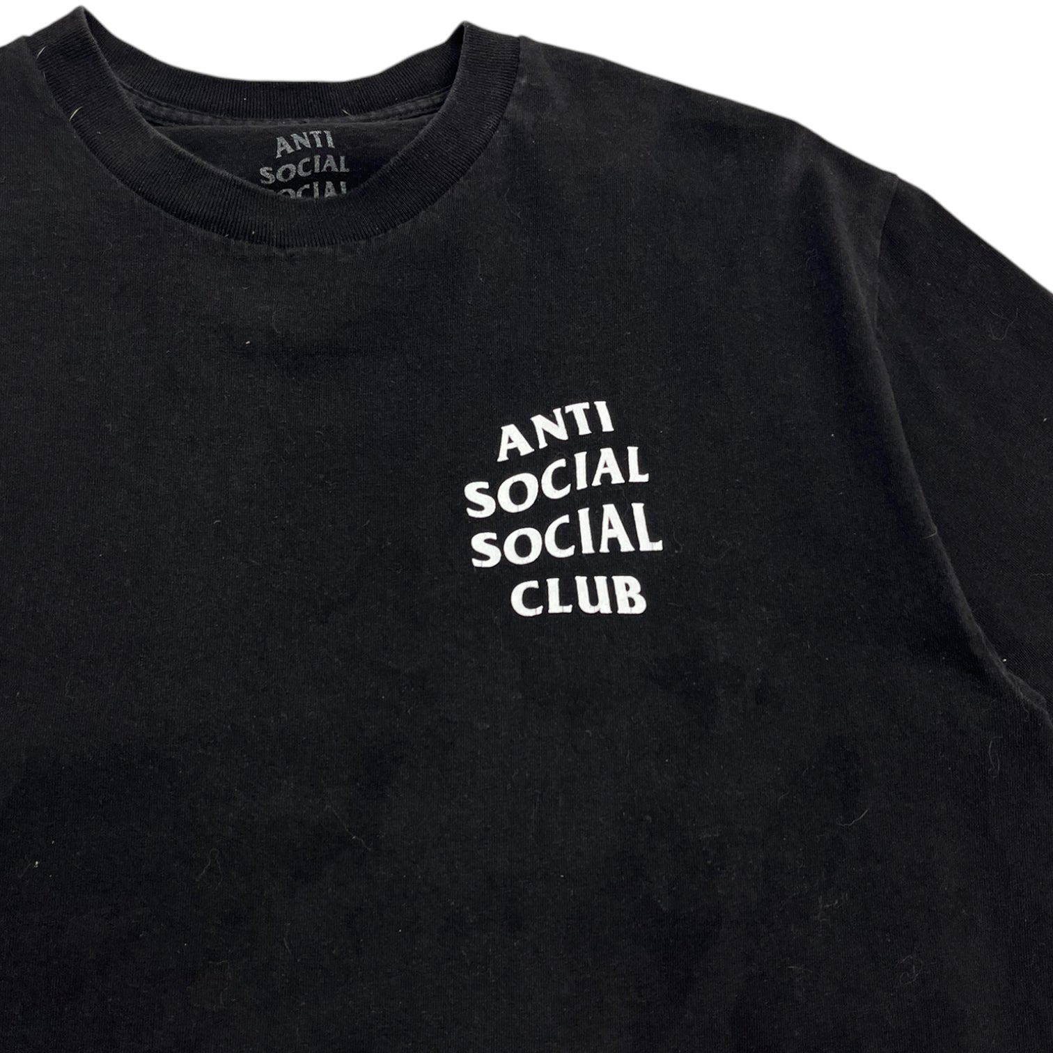 Anti Social Social Club Floral Tee Black