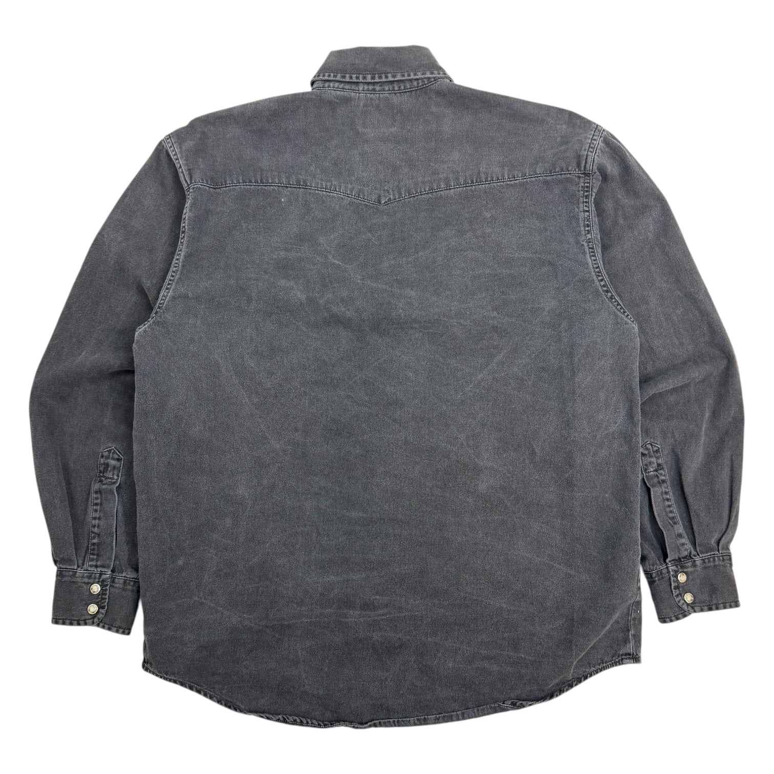 Vintage Levi’s Snap Button Denim Shirt Black