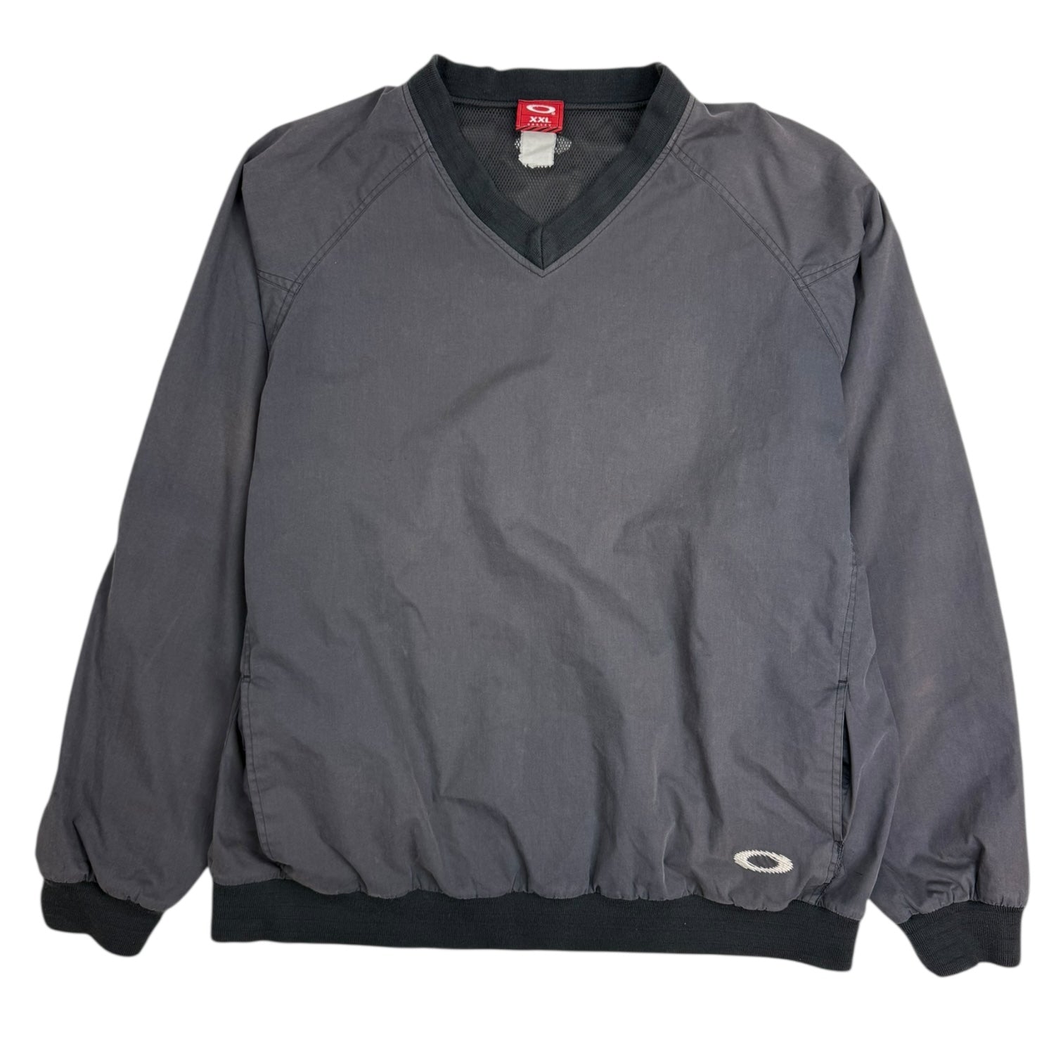 Vintage Oakley Pullover Windbreaker Faded Black
