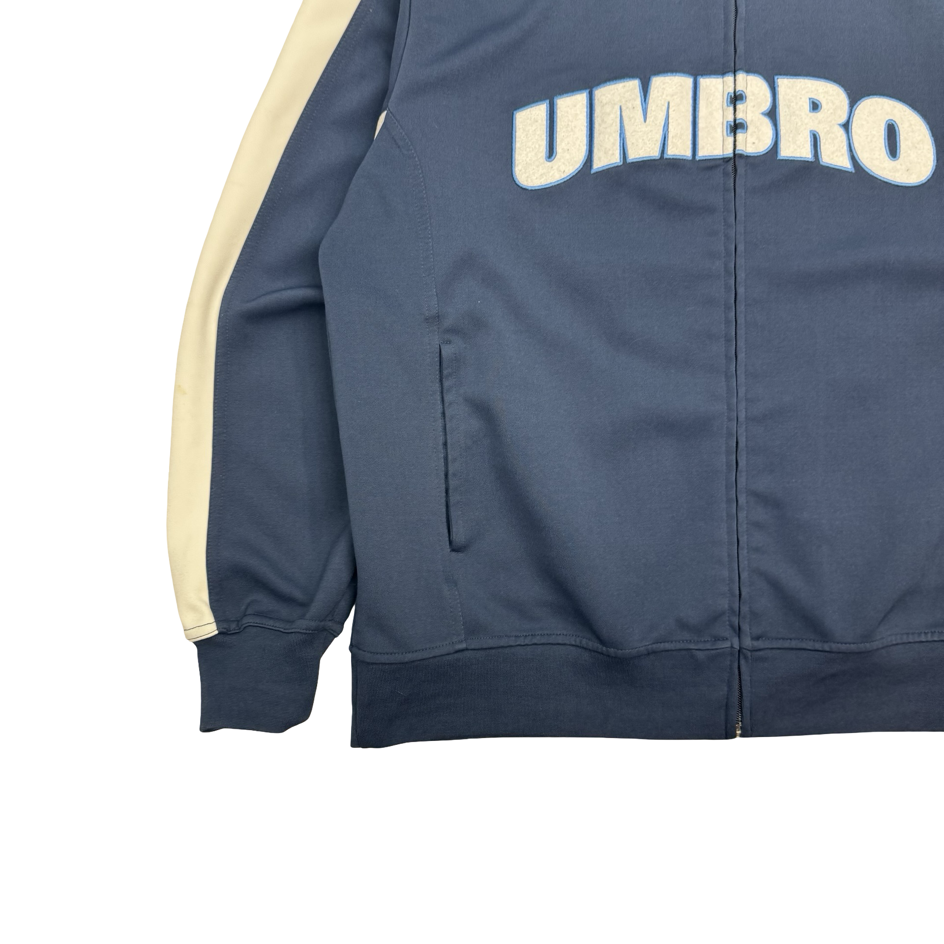 Vintage Umbro Zip Up Track Jacket Blue