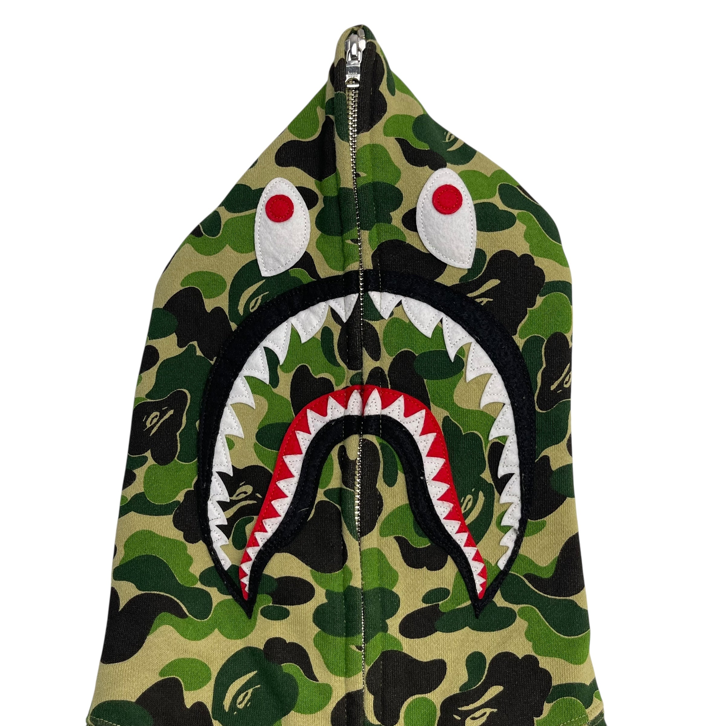 A Bathing Ape Made In Japan WGM Shark Full Zip Hoodie