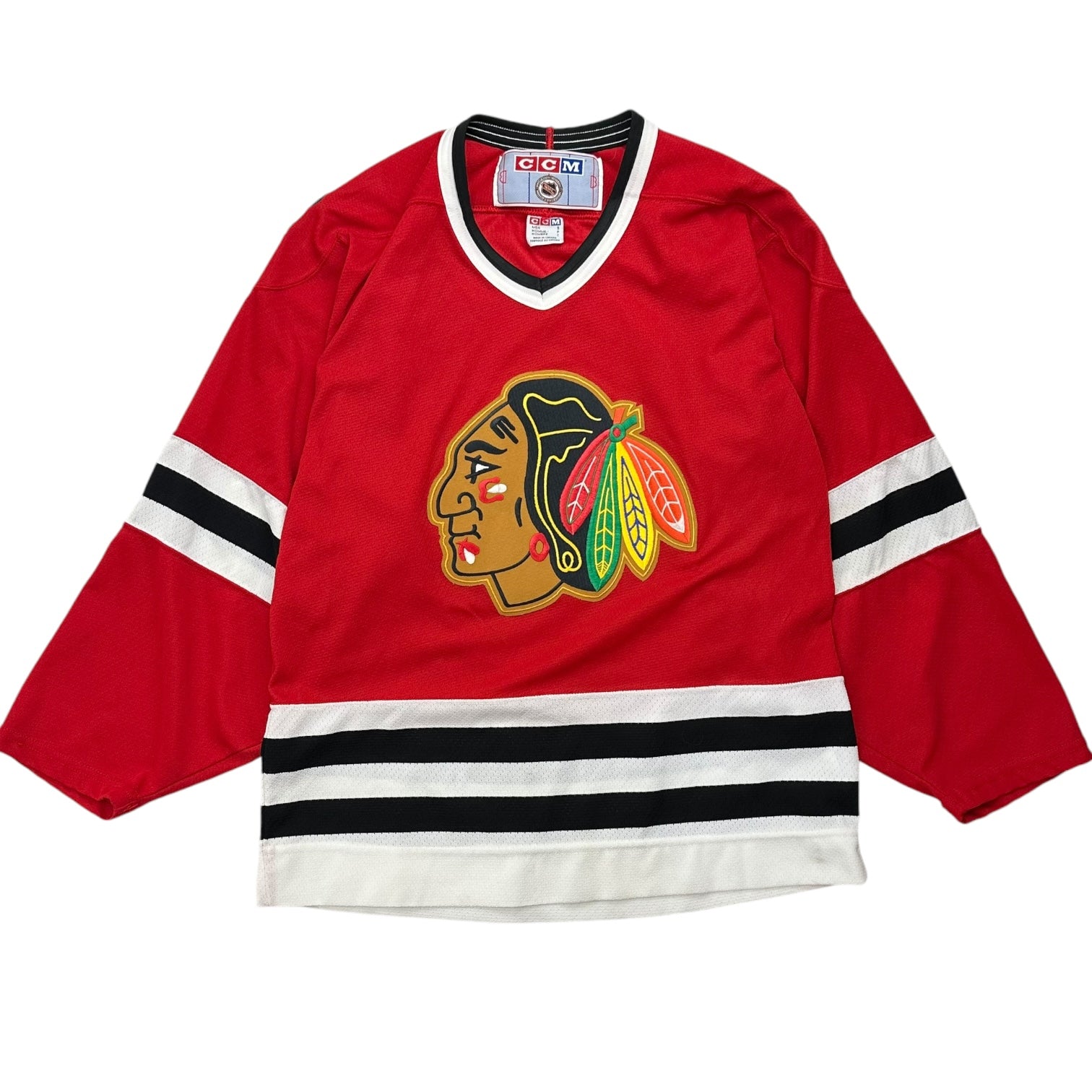 Vintage CCM Chicago Blackhawks Home Jersey