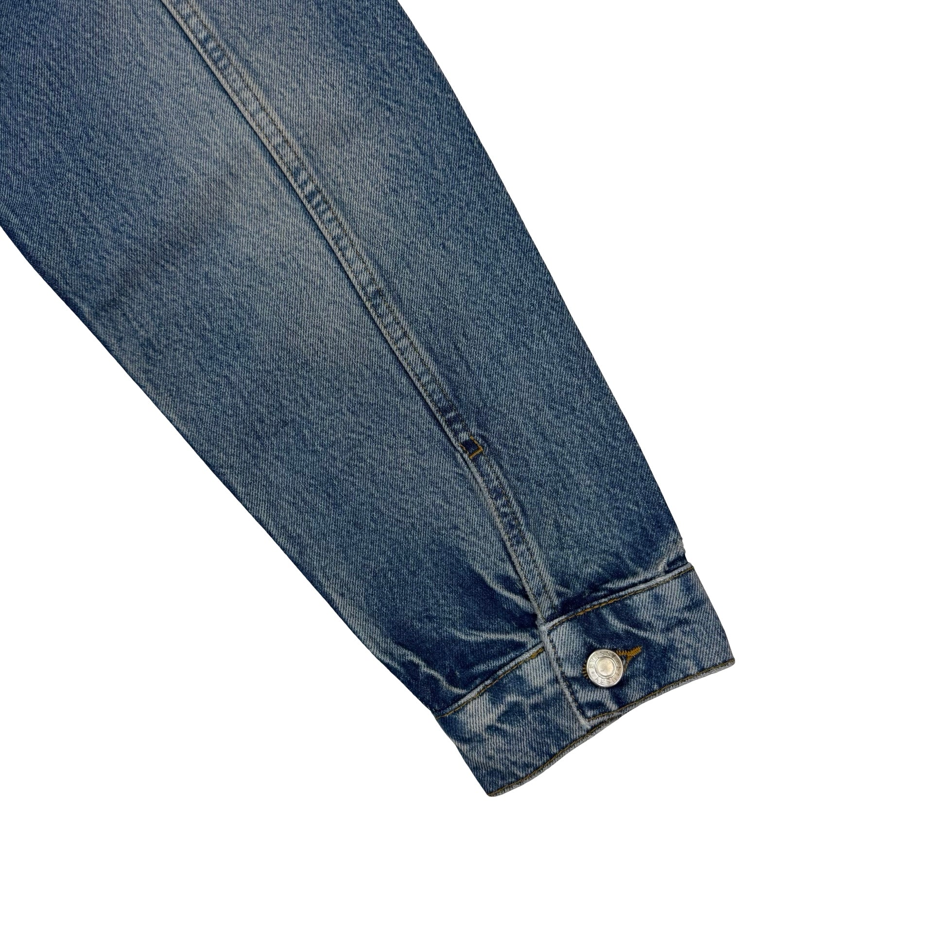 Stussy Trucker Denim Jacket Weekend Wash Blue