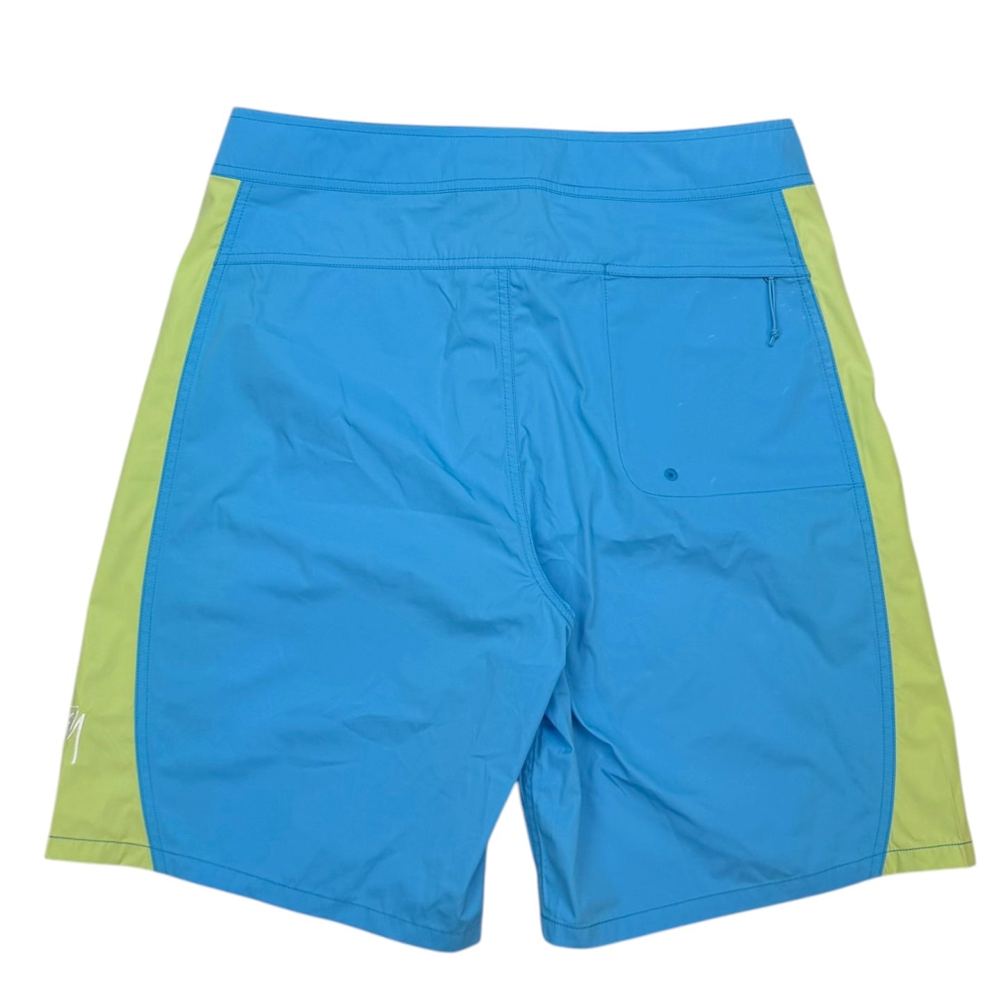 Stussy Curved Panel Board Shorts Blue