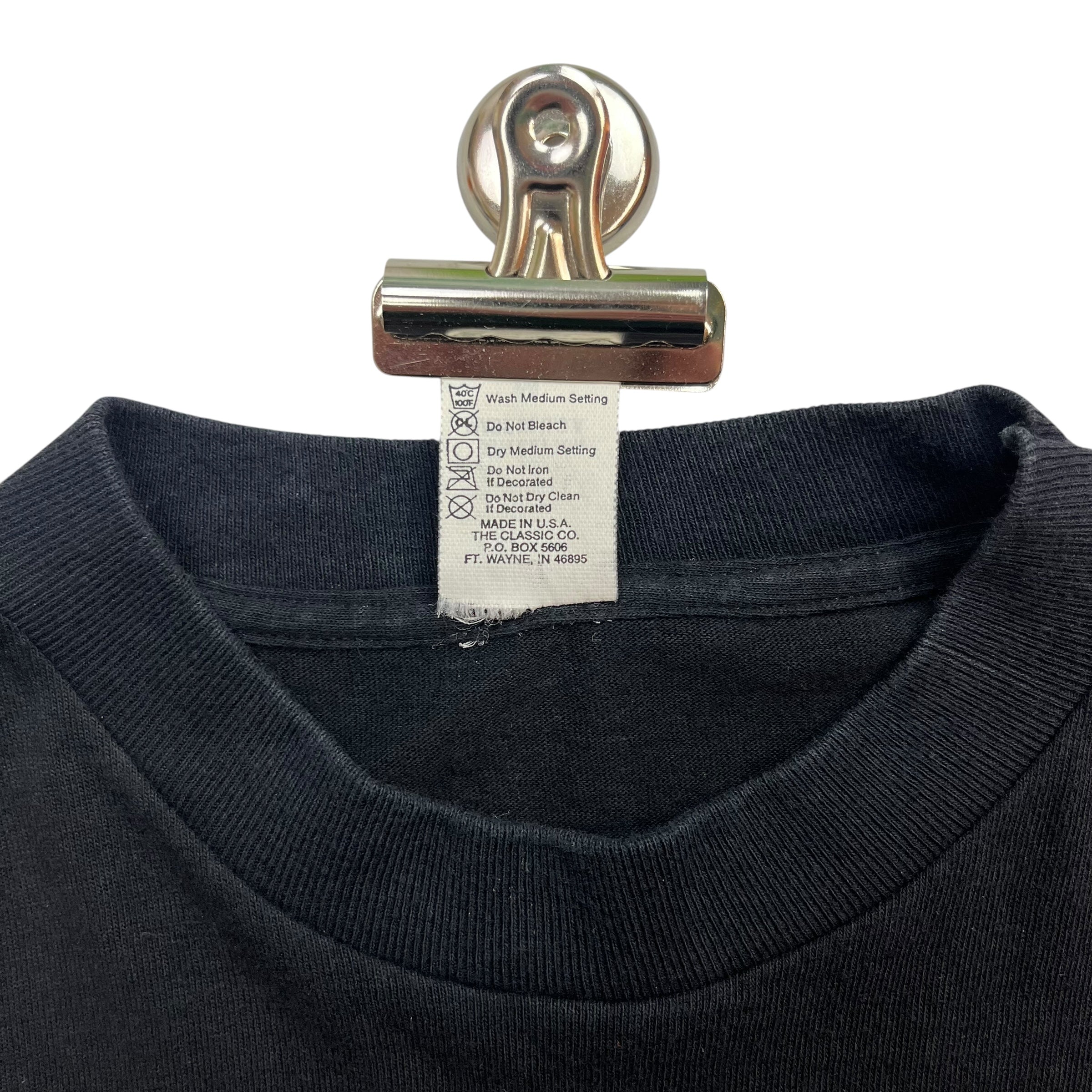 1992 John Mellencamp Canada Tour Tee Black