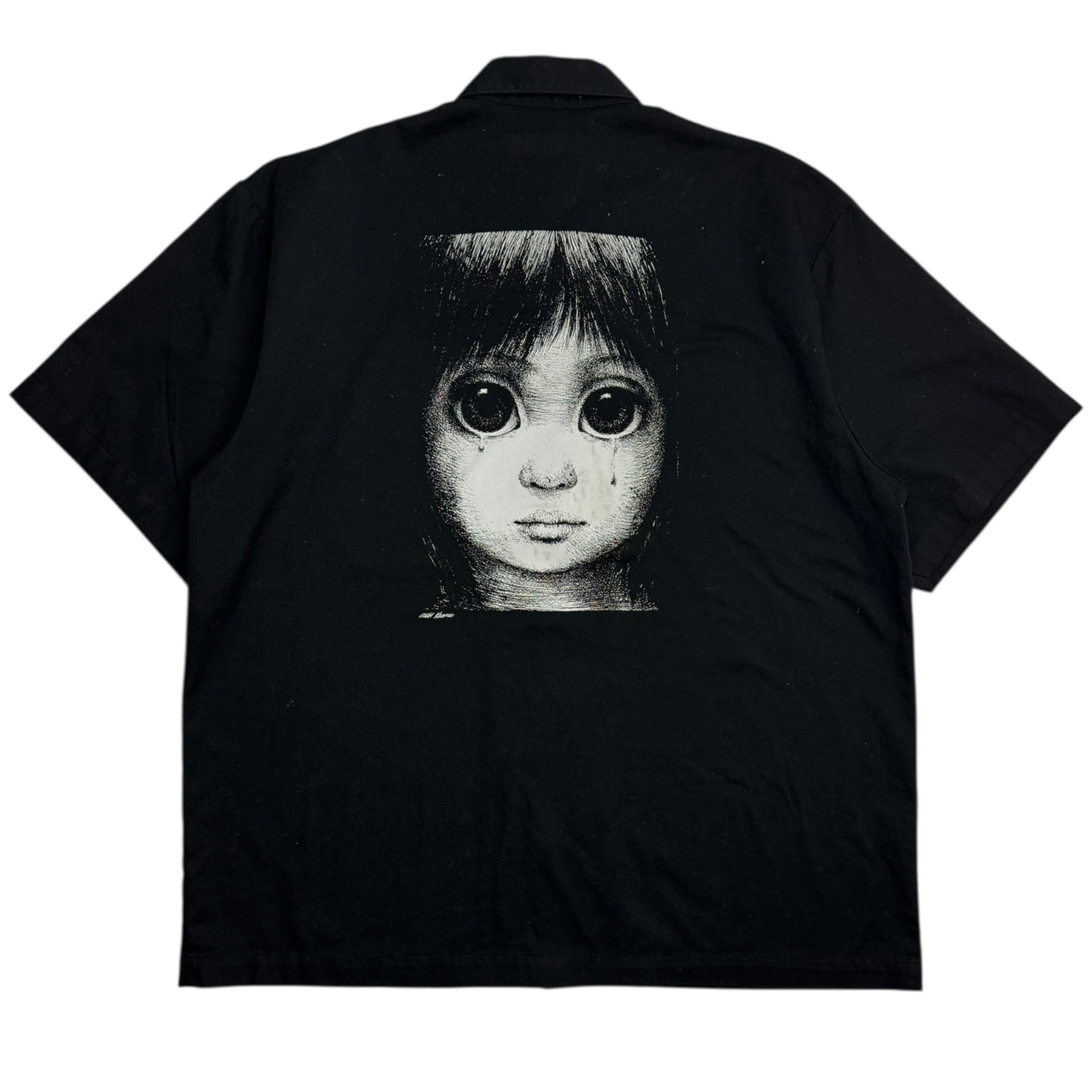 Supreme Margaret Keane Teardrop S/S Work Shirt Black