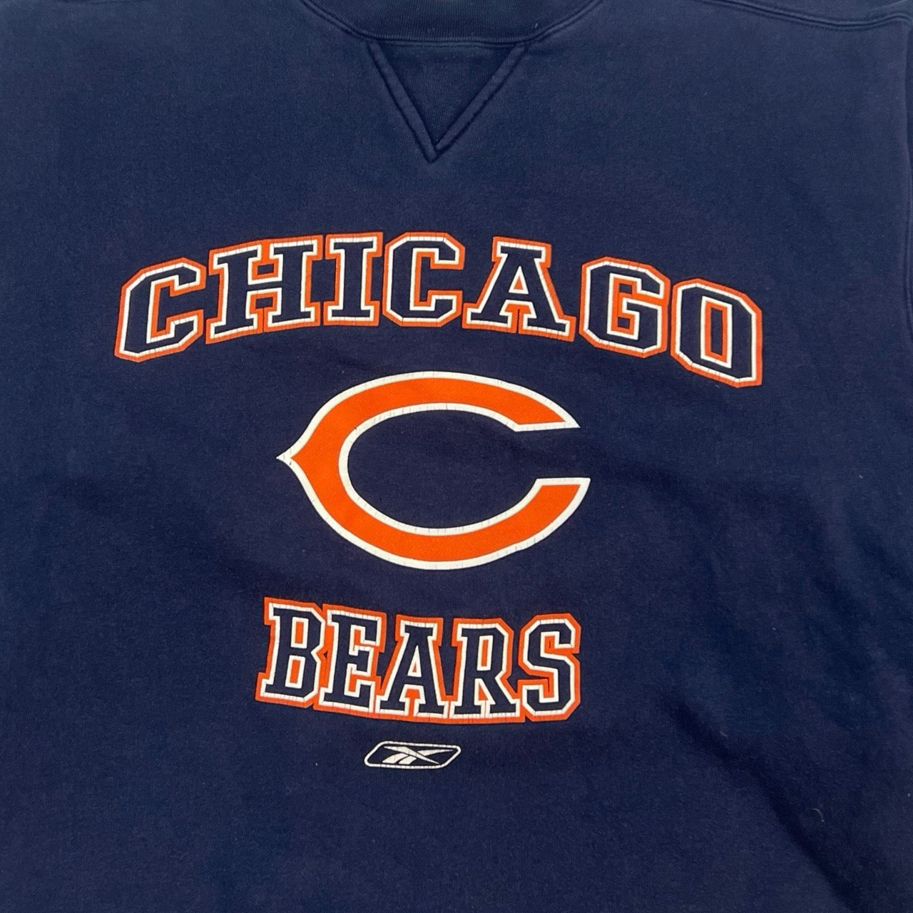 Vintage Chicago Bears Reebok Crewneck Navy