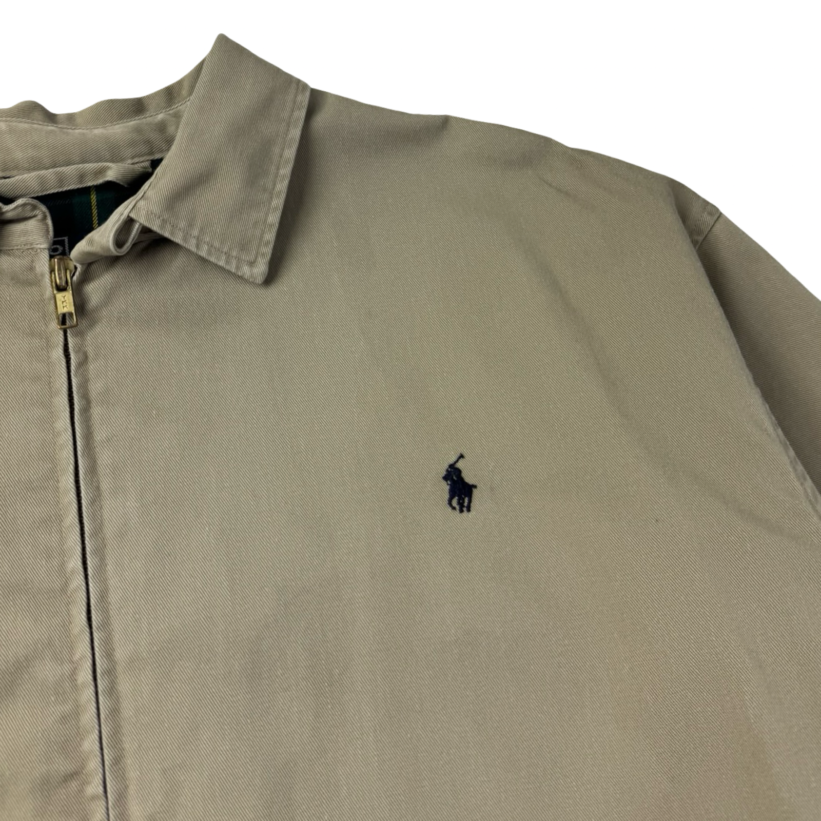 Vintage Polo Ralph Lauren Harrington Lined Canvas Jacket