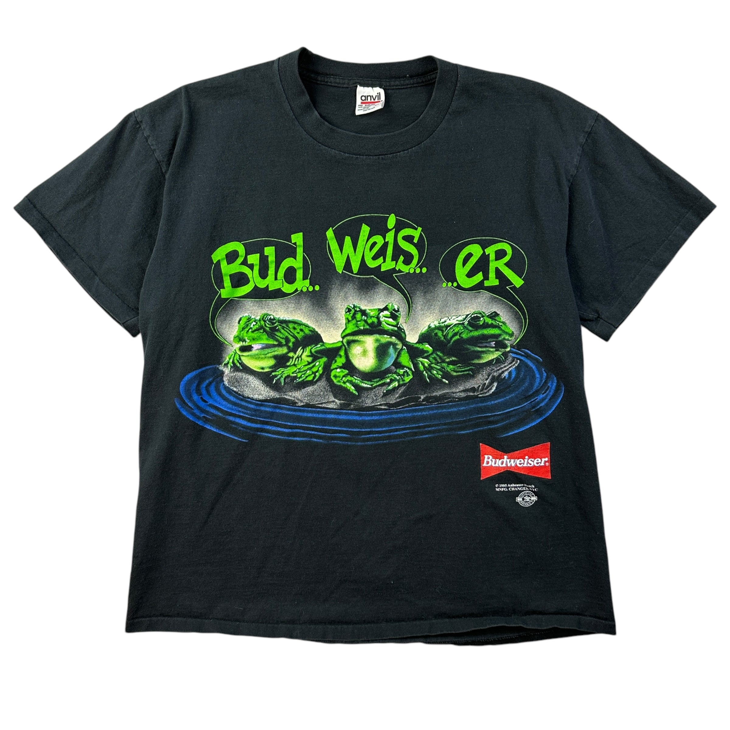 1995 Budweiser “Your Pad Or Mine?” Tee Black