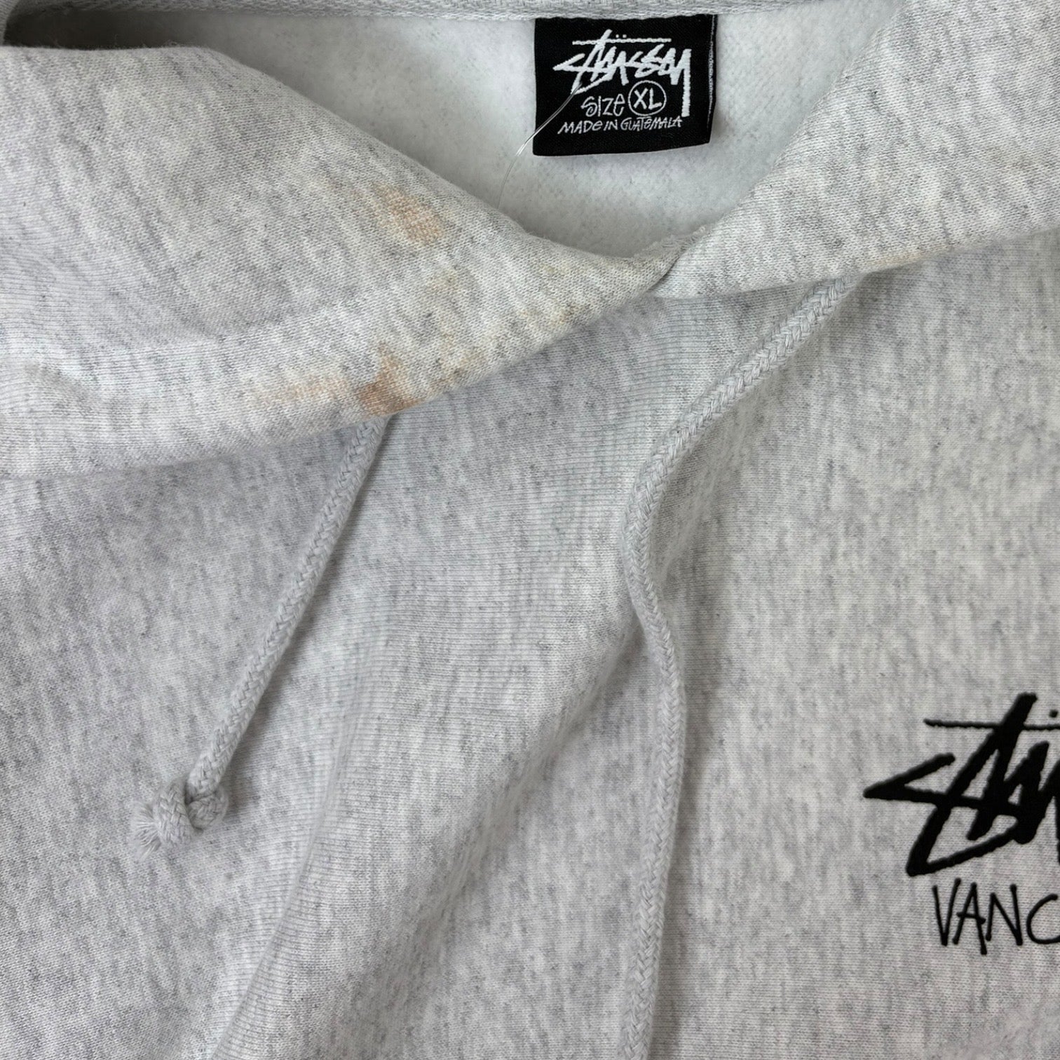 Stussy Vancouver Chapter Pullover Hoodie Grey