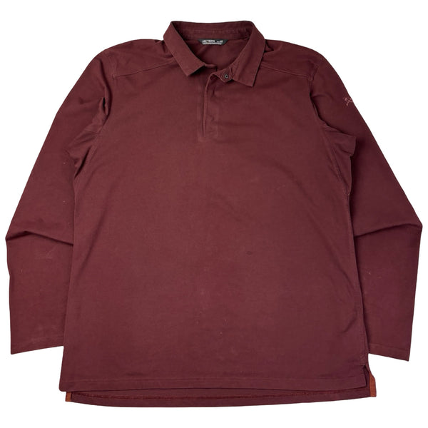 Arc’teryx Captive Polo L/S Burgundy