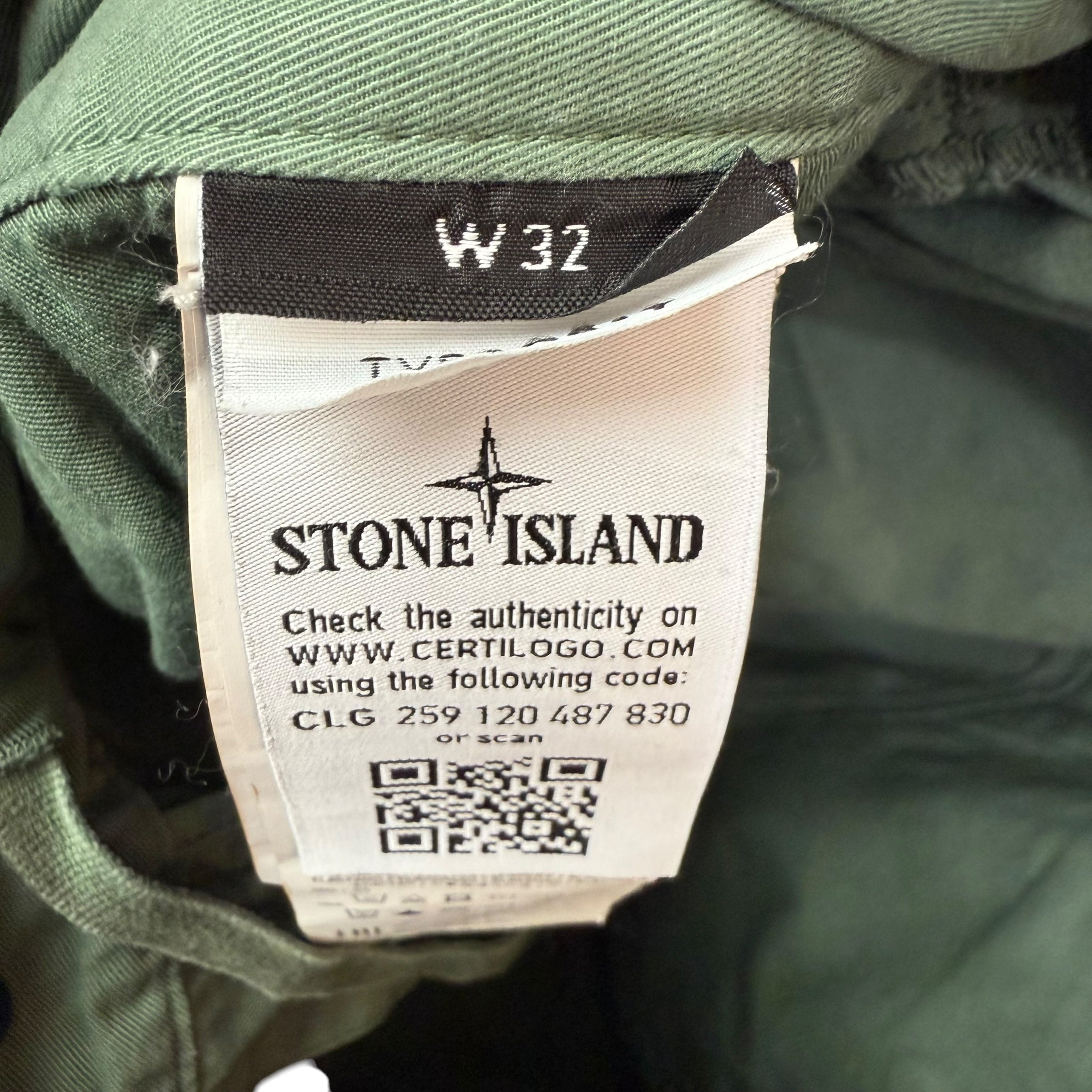 Stone Island Cargo Pants Green