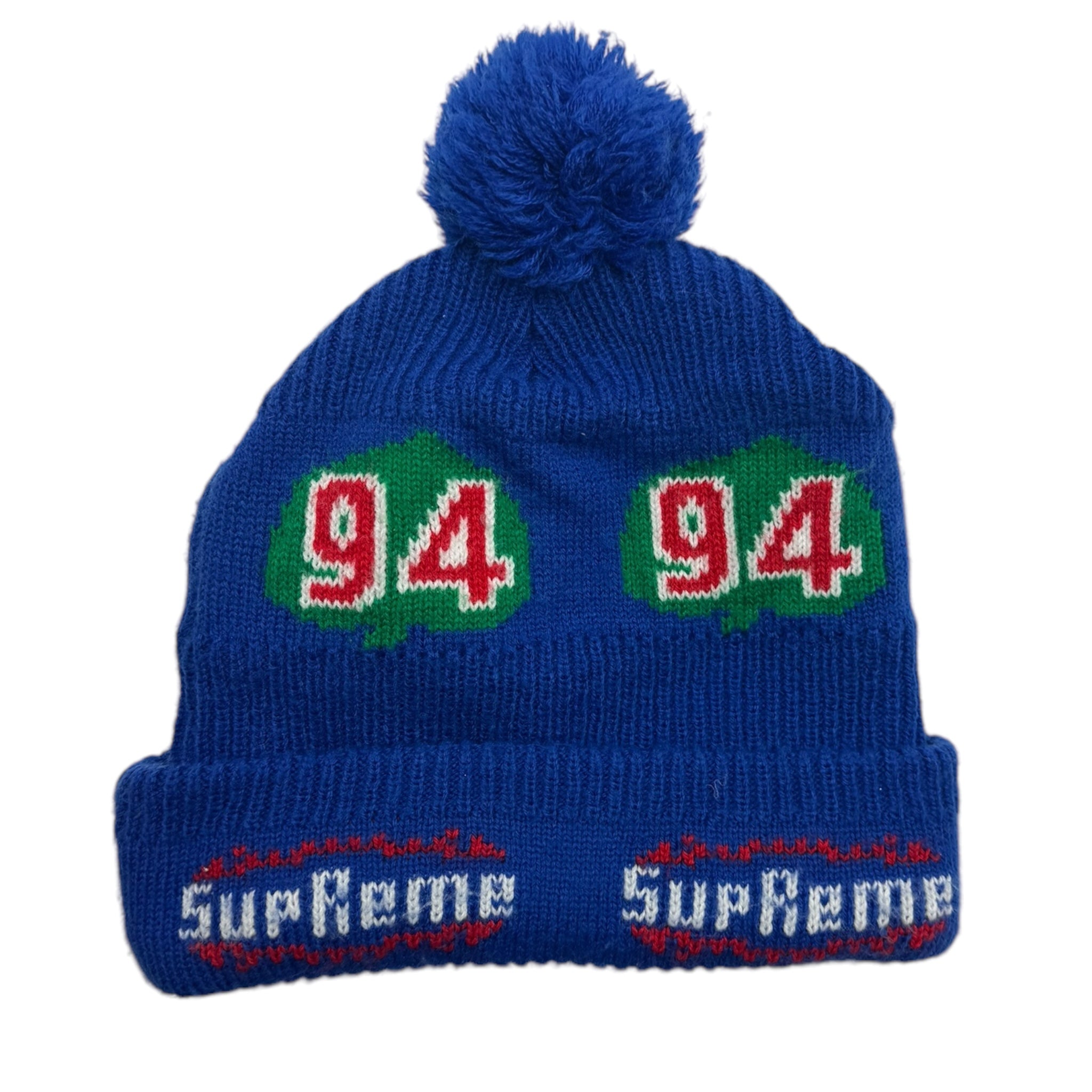 Supreme Leaf Beanie Blue