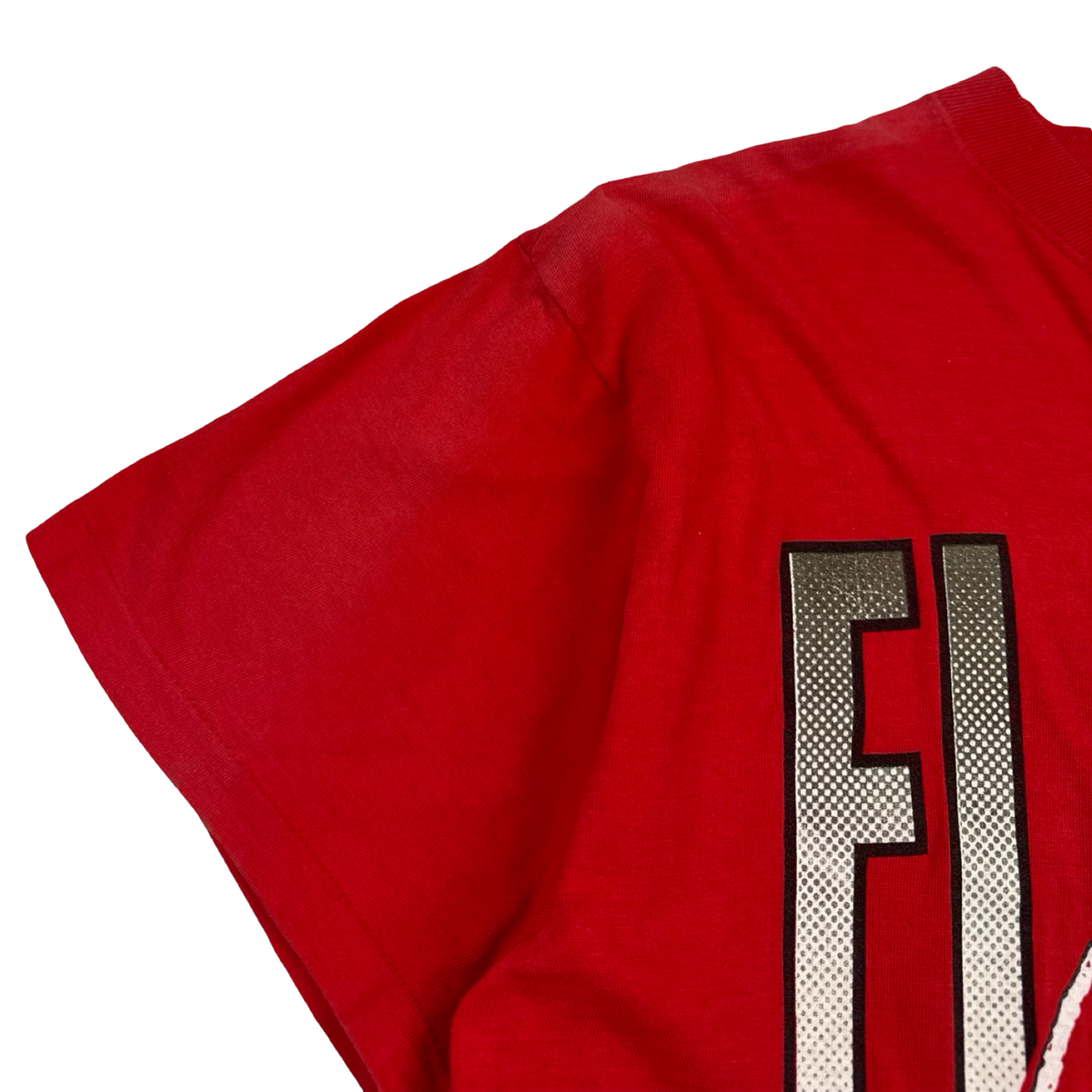 1991 Calgary Flames Bulletin NHL T-Shirt Red