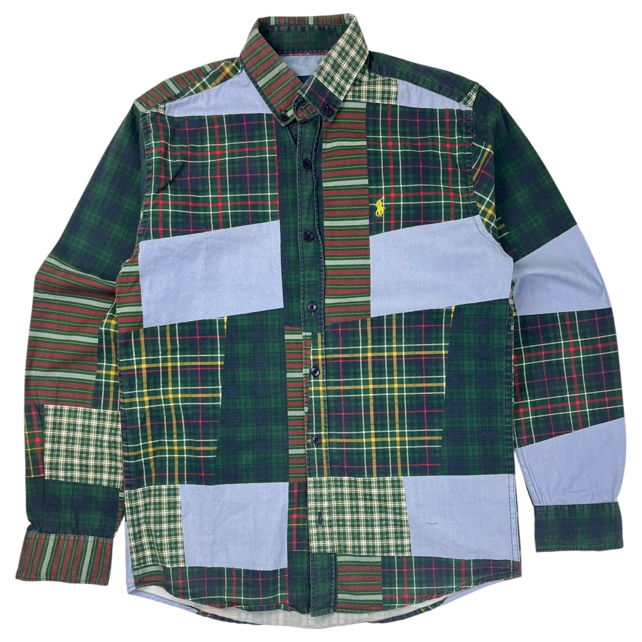 Polo Ralph Lauren Button Up Patchwork Tartan