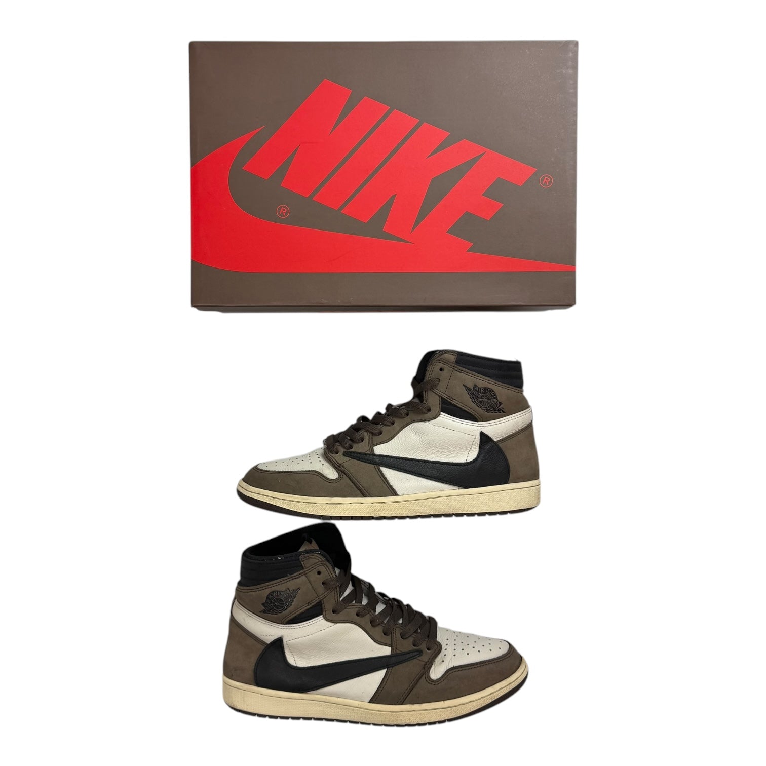 Jordan 1 Retro High OG SP Travis Scott Mocha (Used)