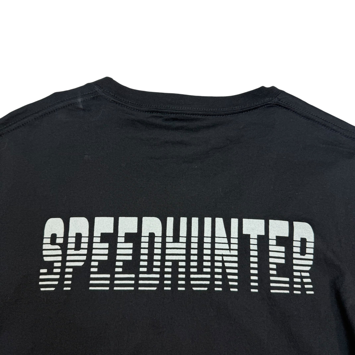 Balenciaga Speedhunter Double Hem Tee Black