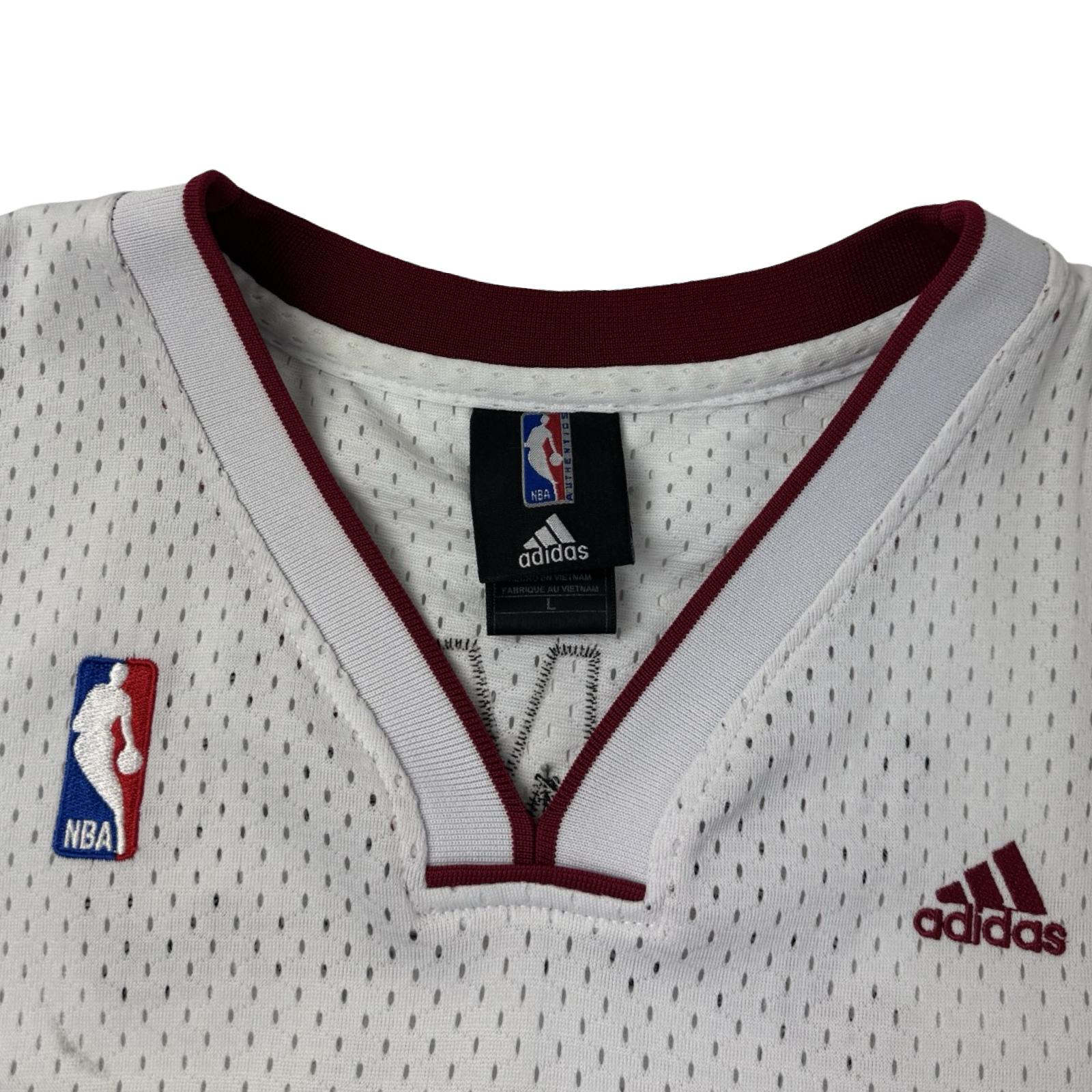 Vintage Adidas Miami Heat Lebron James NBA Jersey
