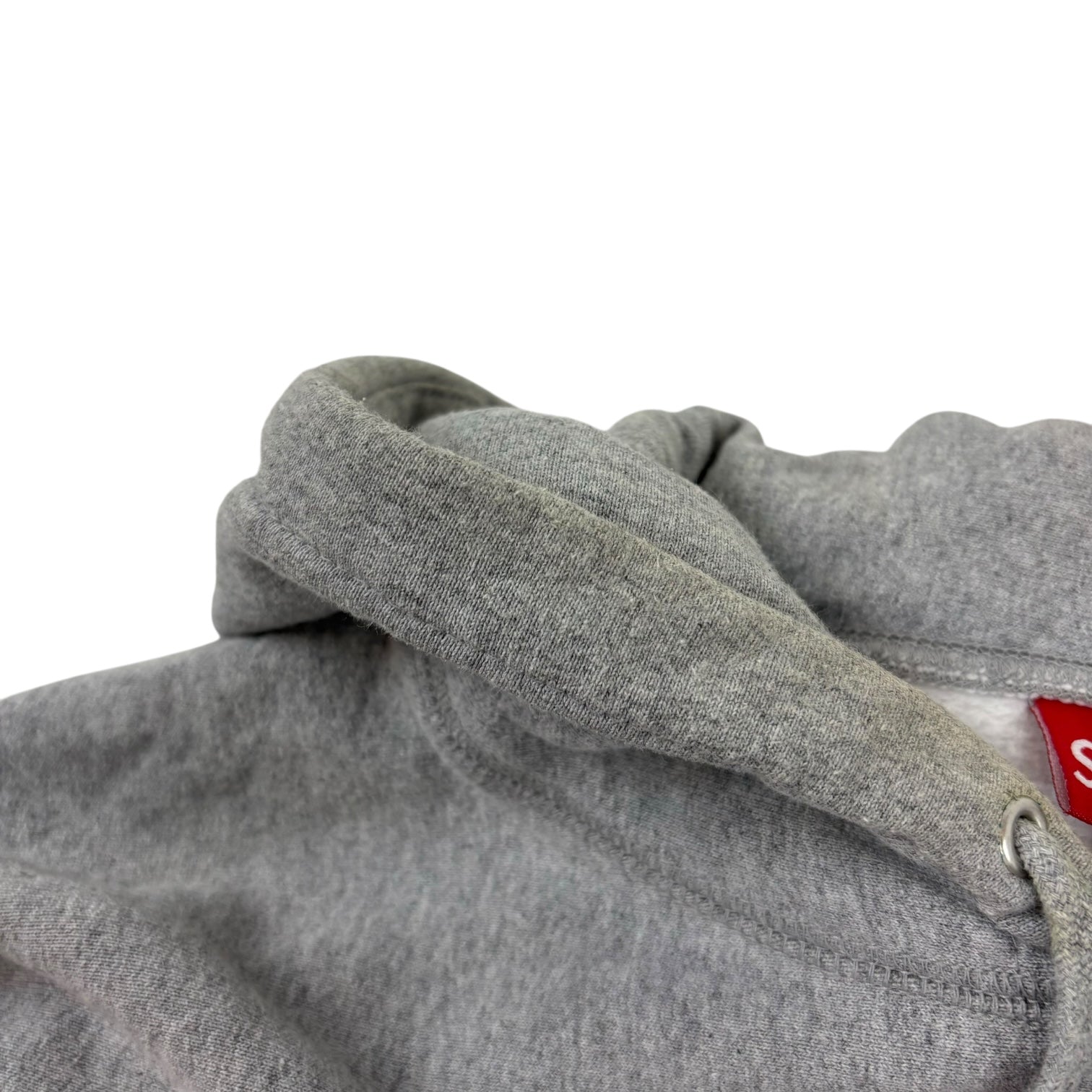 Supreme Water Arc Logo Hoodie Grey