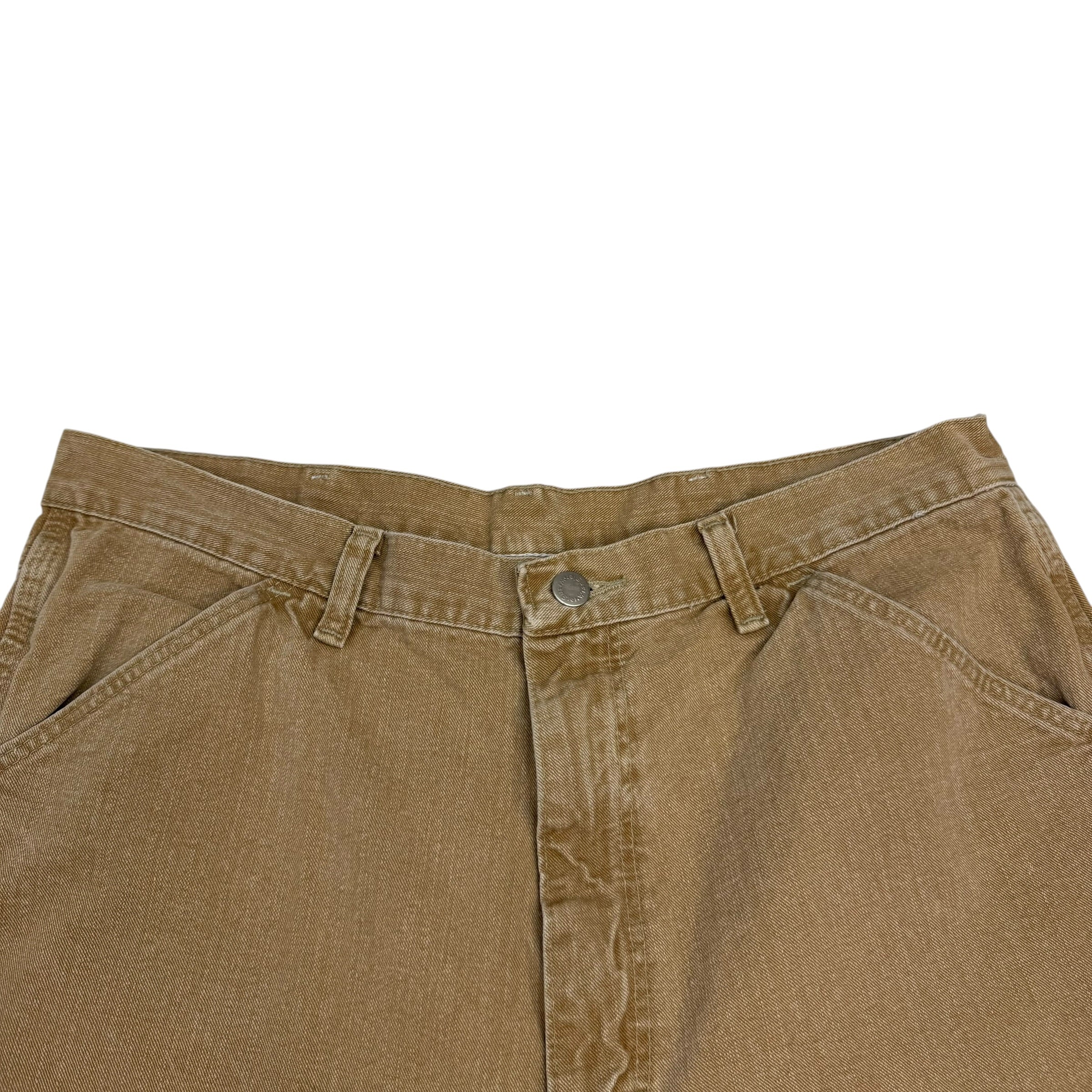 Vintage Wrangler Denim Shorts Tan