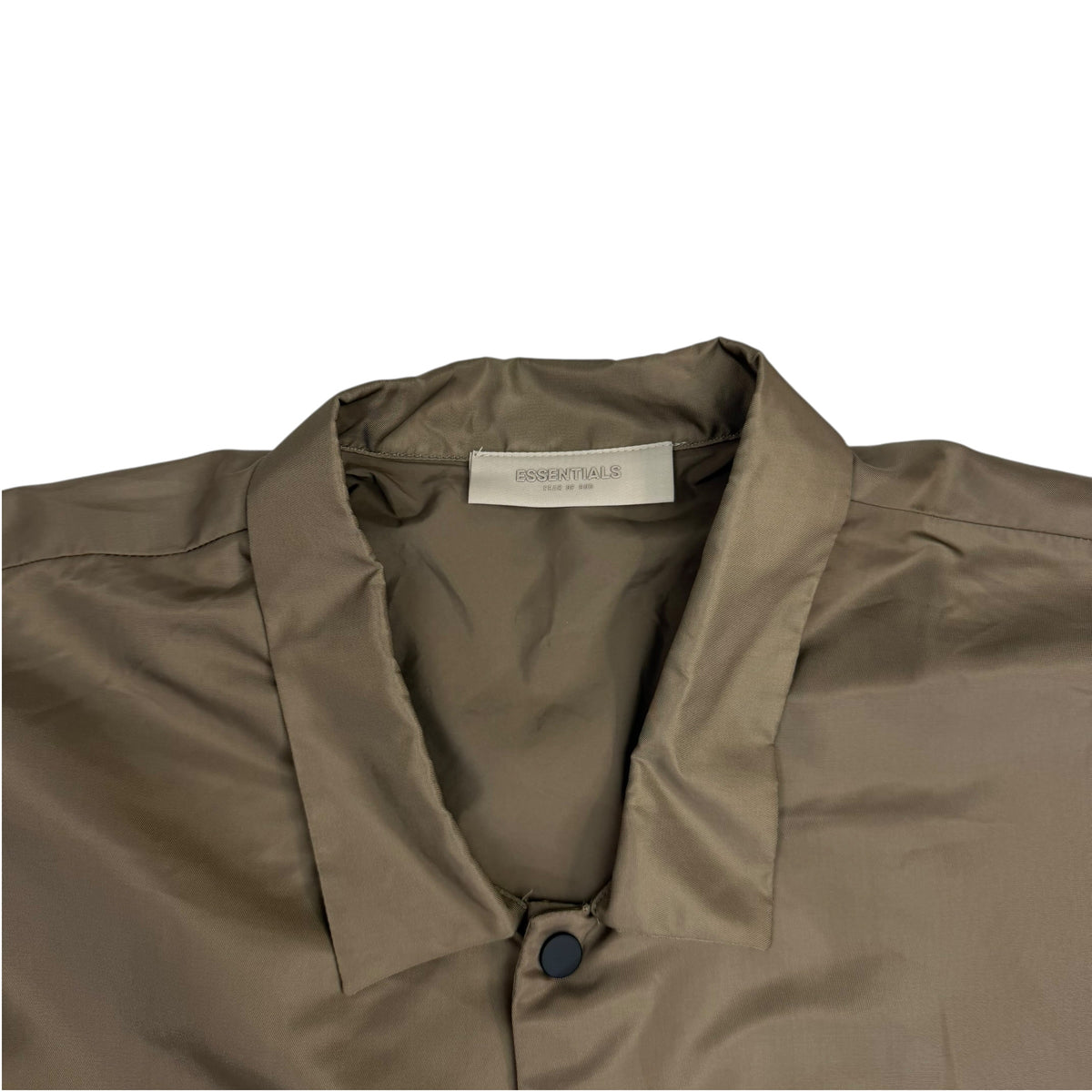 Fear of God Essentials Short Sleeve Nylon Shirt Wood