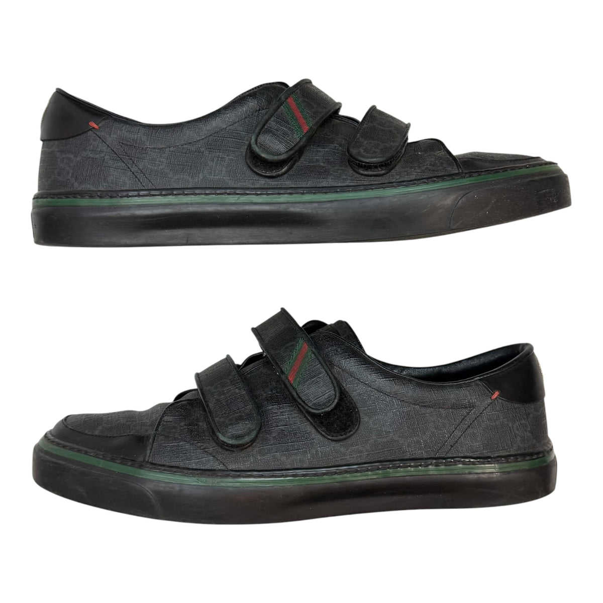 Gucci Velcro Strap Sneaker Black (Used)